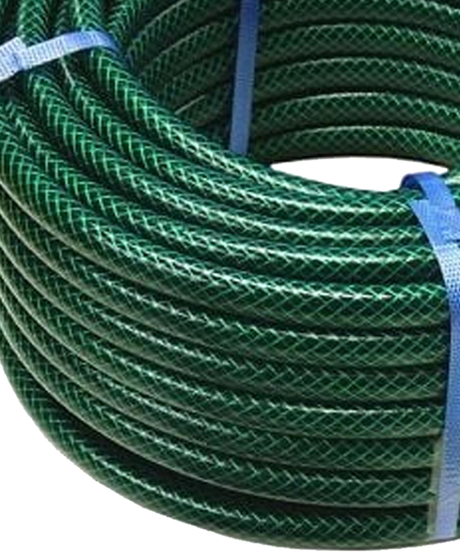 30m Garden Hose Pipe With Spray Gun Set PVC Watering Hose Green By Dapetz