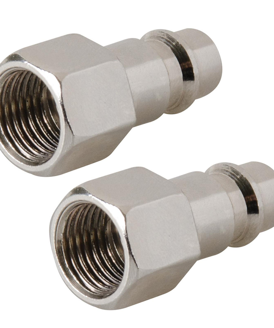 Euro Air Line Hose Fitting Connector Quick Release Coupler 1/4" BSP Bayonet 3Pcs