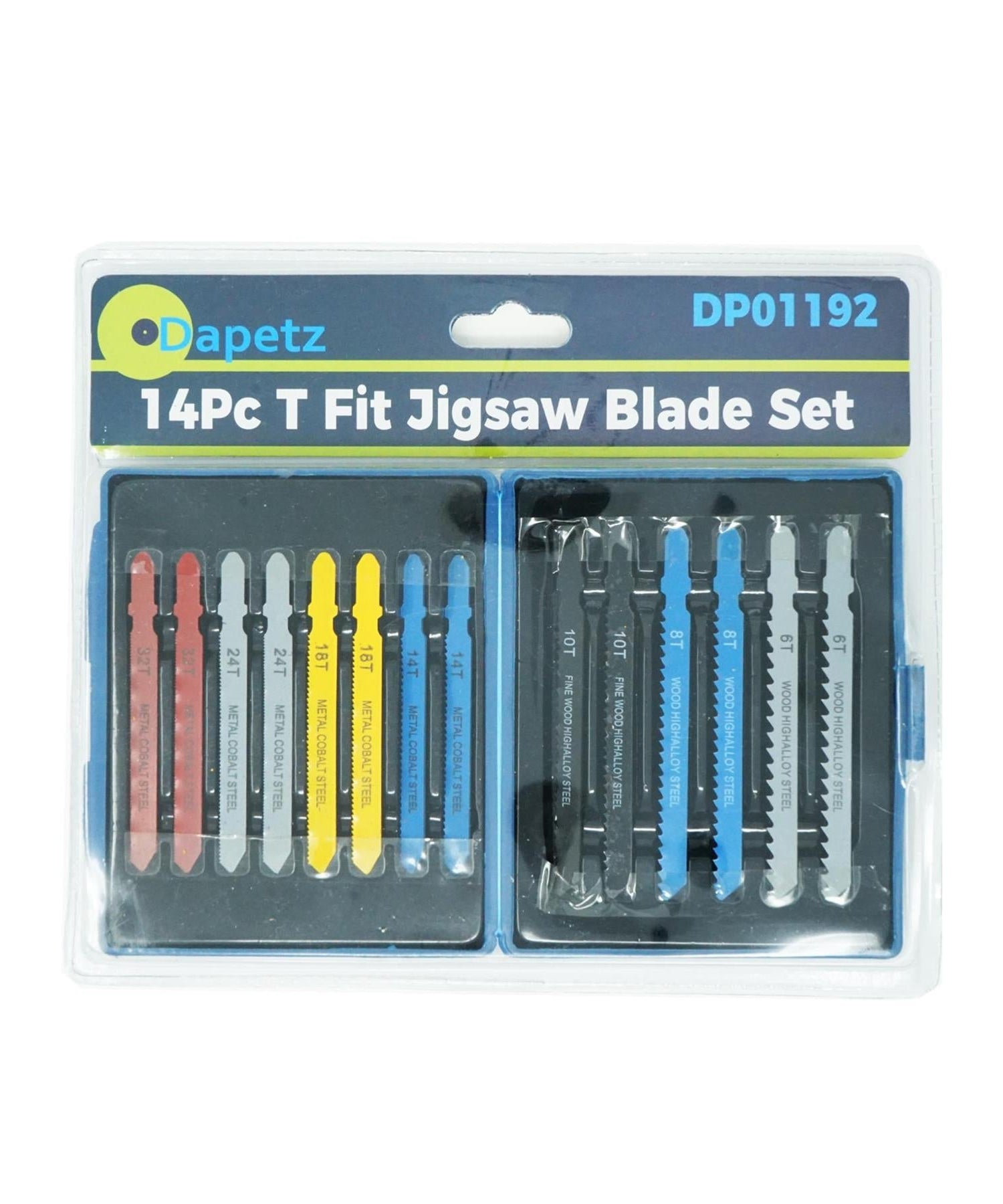 14Pc Assorted Jigsaw Blade