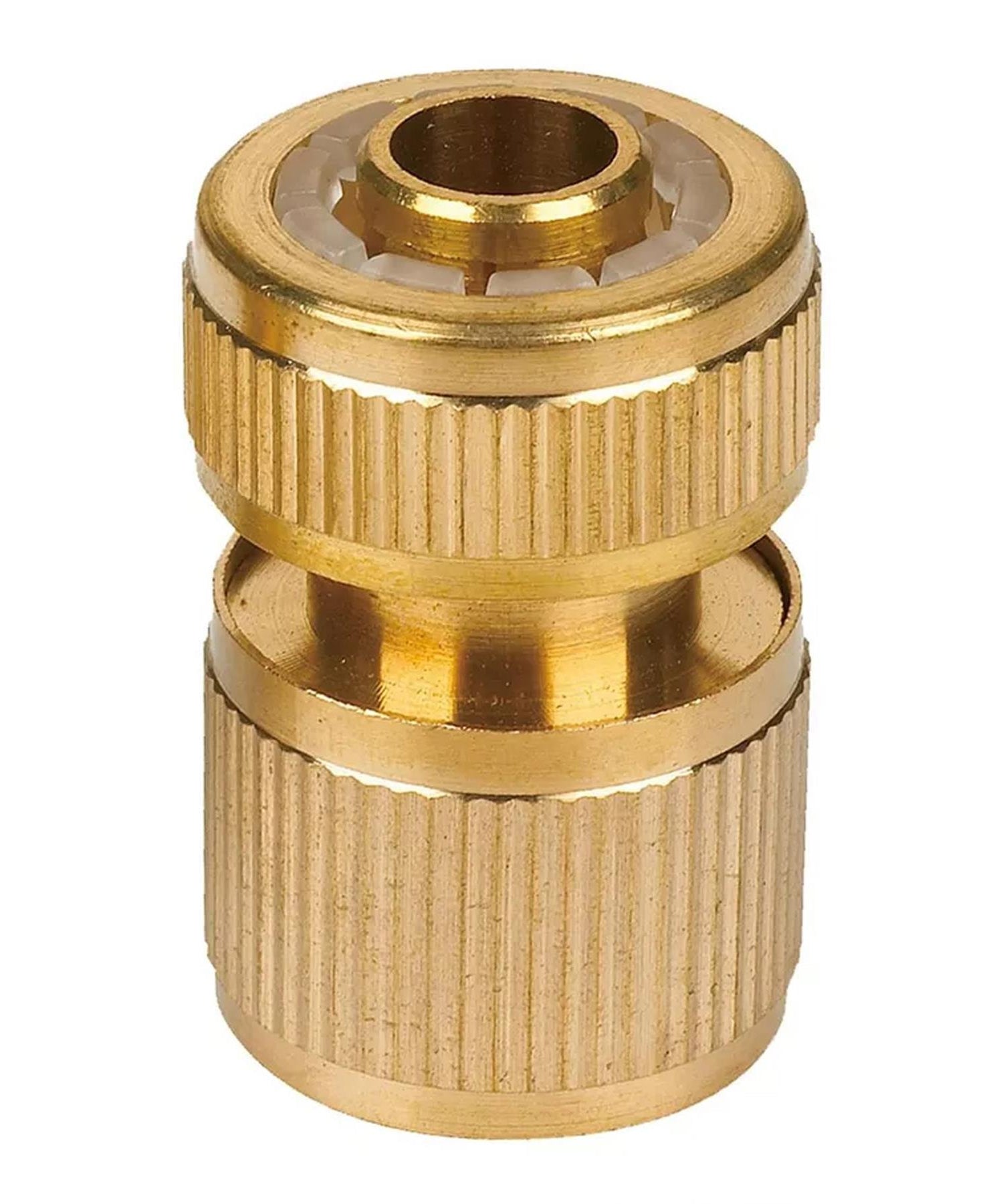 Brass Tap Connector 1/2" 3/4" Water Hose Pipe Adaptor Fitting Set Pack of 8