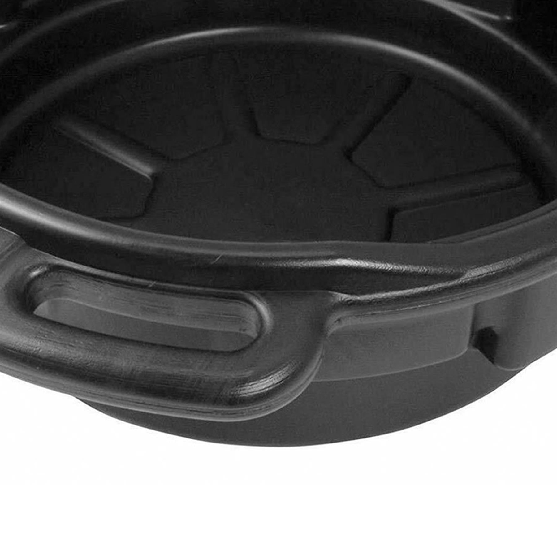 16 Litre Oil Drain Pan Engine Gear Fluid Water Tray Car Van Bike Garage Tool By Dapetz