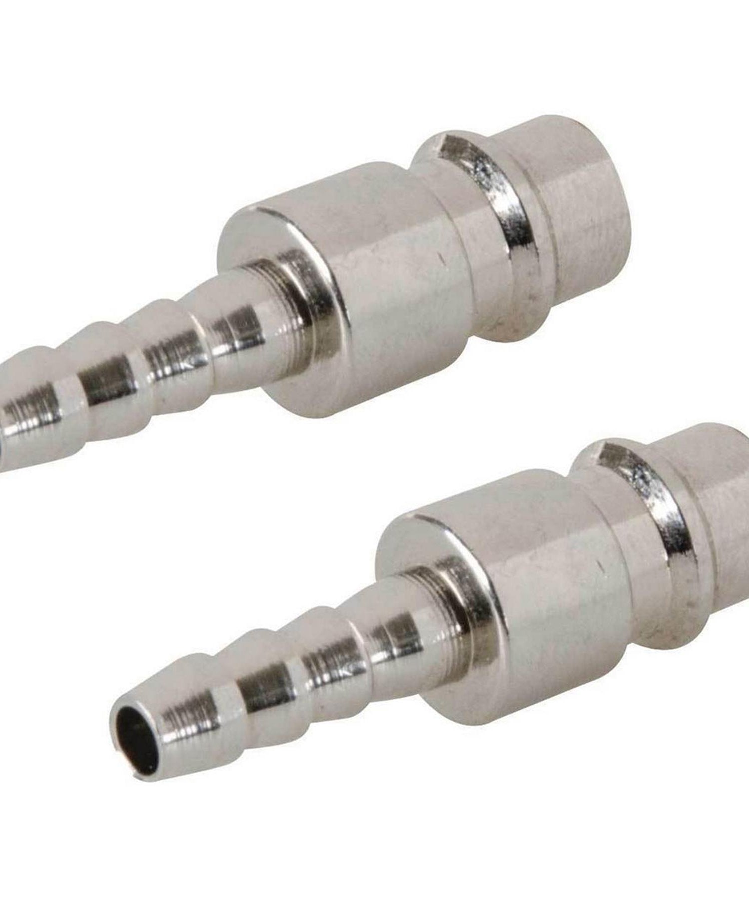 2x Male Euro Air Line Hose Fitting Connector Coupler Barb Bayonet Hose End 6mm