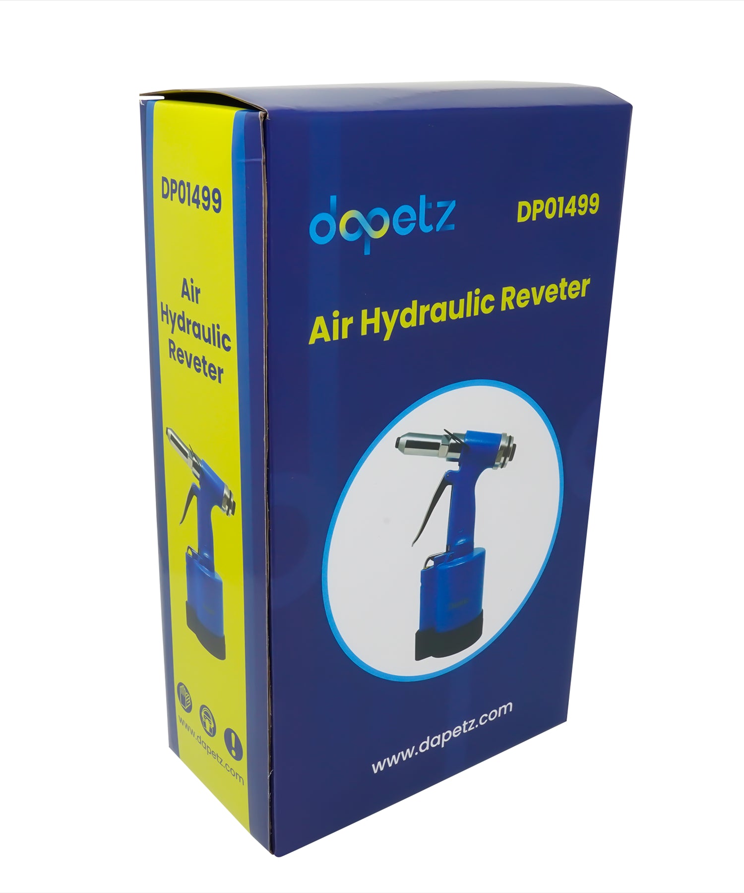 Air Hydraulic Pneumatic Pop Riveter Rivet Gun Power - 3/16", 5/32", 1/8", 3/32" Sizes by Daptez - Dapetz