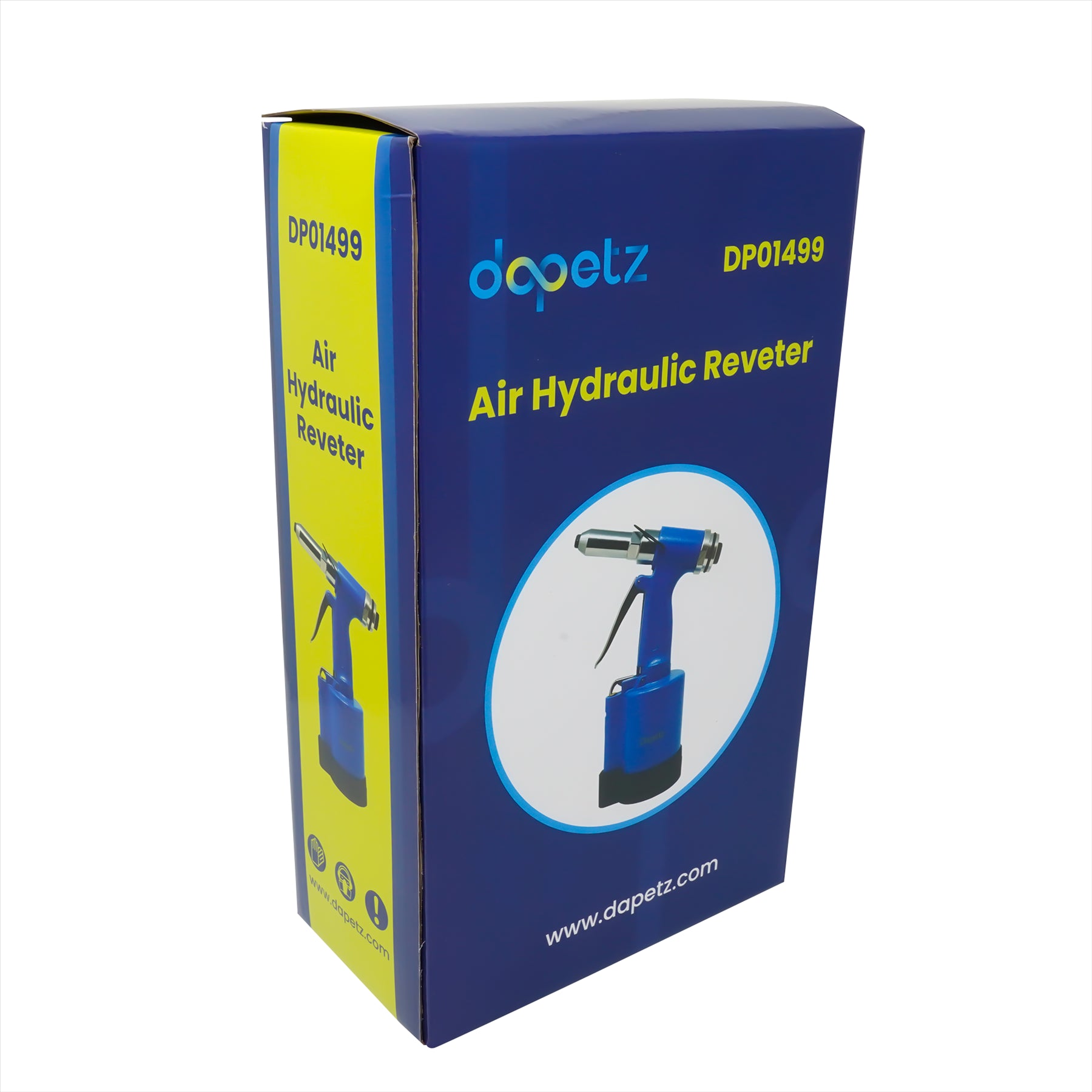 Air Hydraulic Pneumatic Pop Riveter Rivet Gun Power - 3/16", 5/32", 1/8", 3/32" Sizes by Daptez - Dapetz