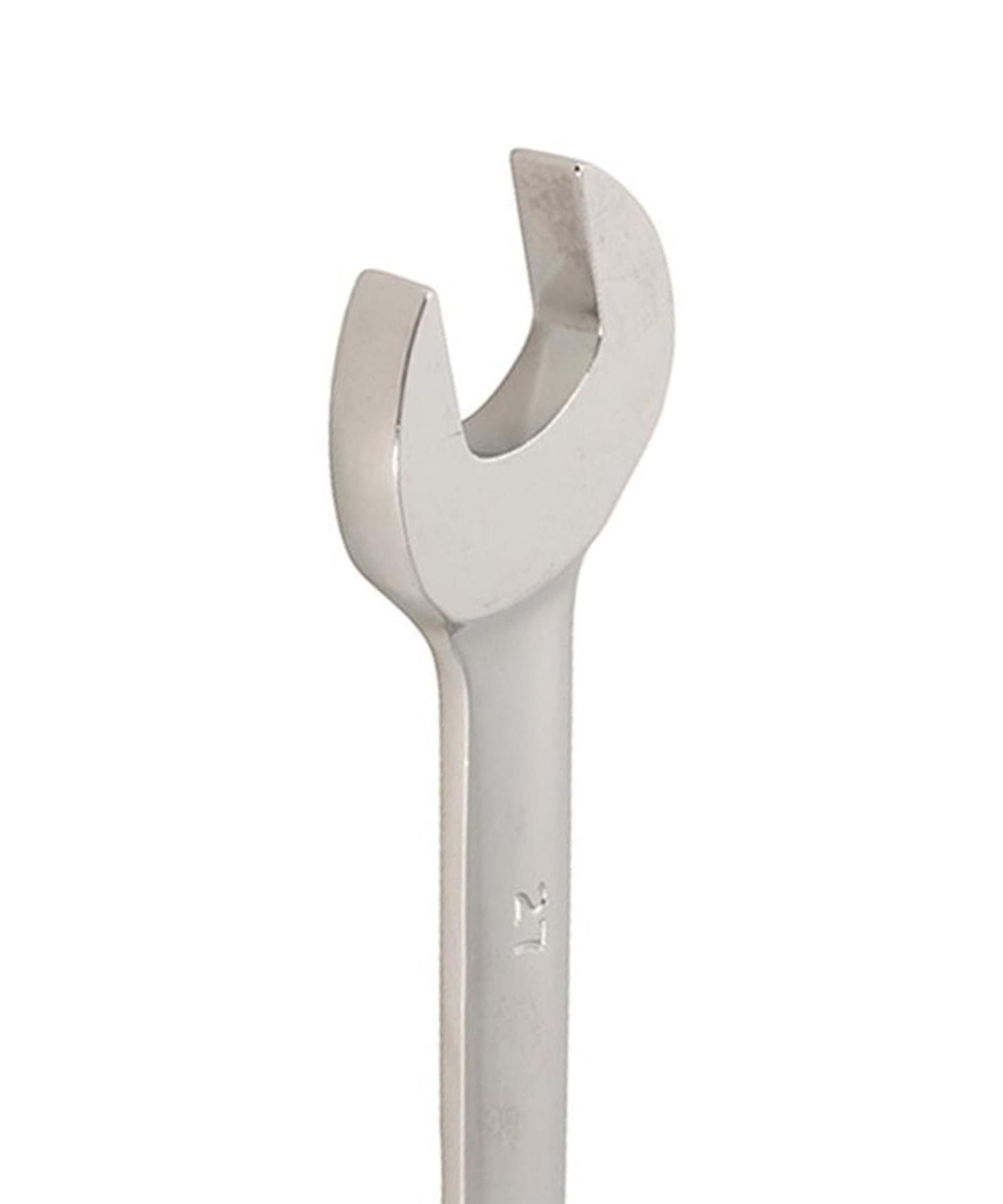 Fixed Head Ratchet Metric Spanner Open End Ring Combination 27mm