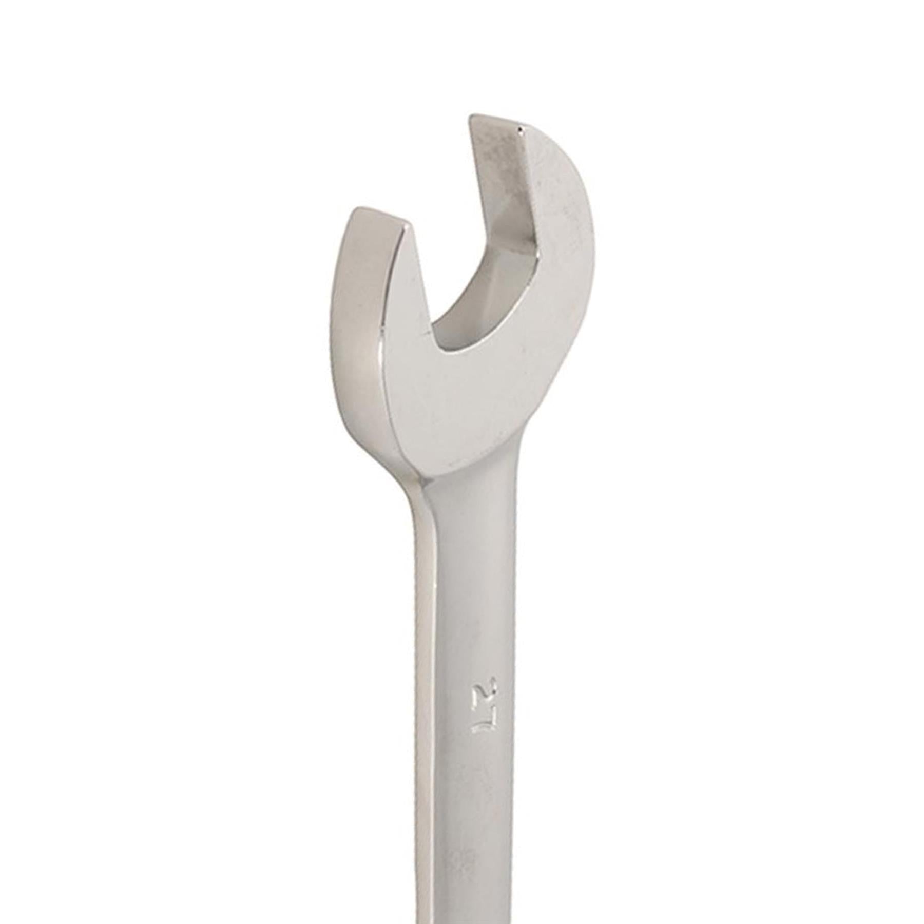 Fixed Head Ratchet Metric Spanner Open End Ring Combination 27mm