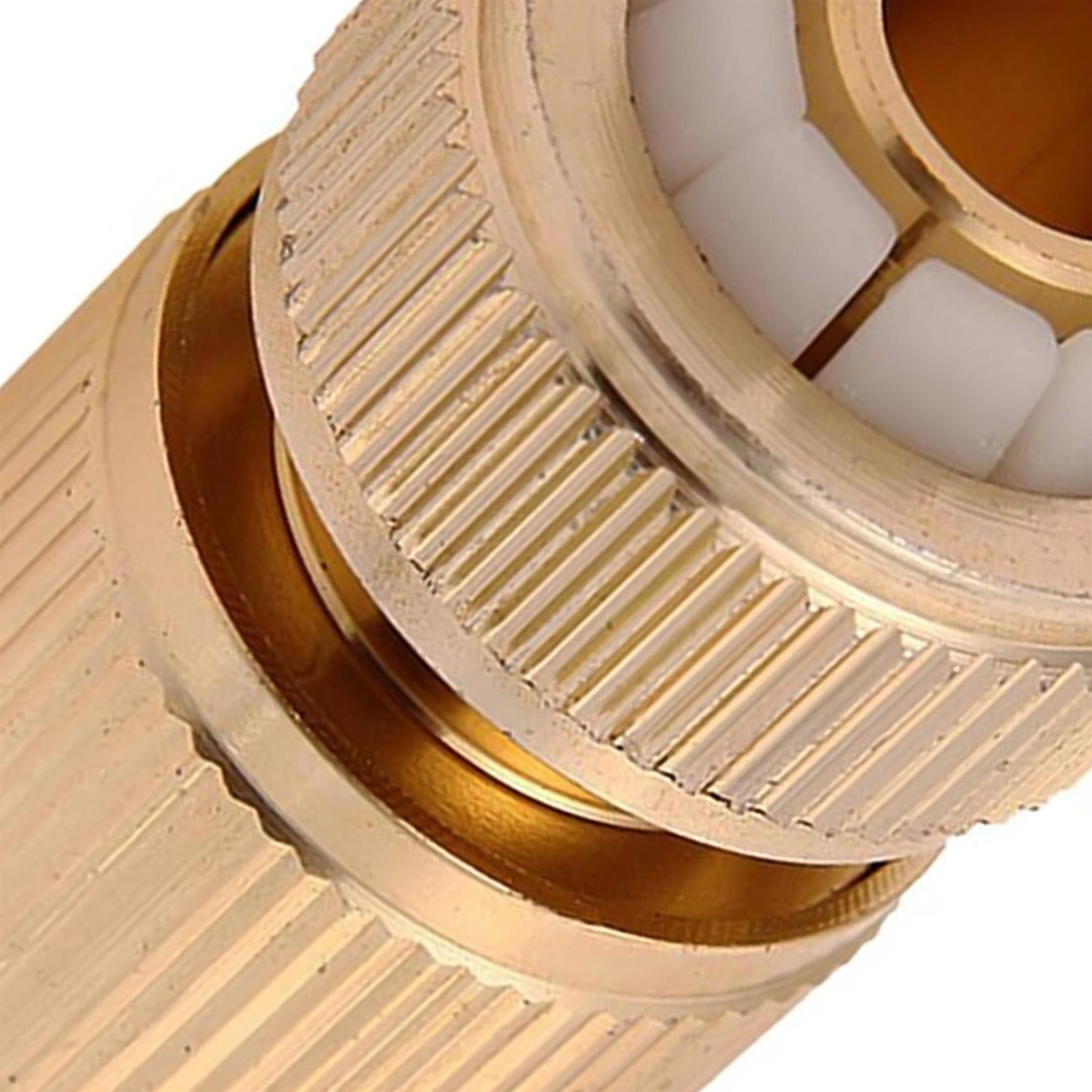 1/2" Female Brass Hose Connector Quick Fit Pipe Garden Tools Quality by Dapetz