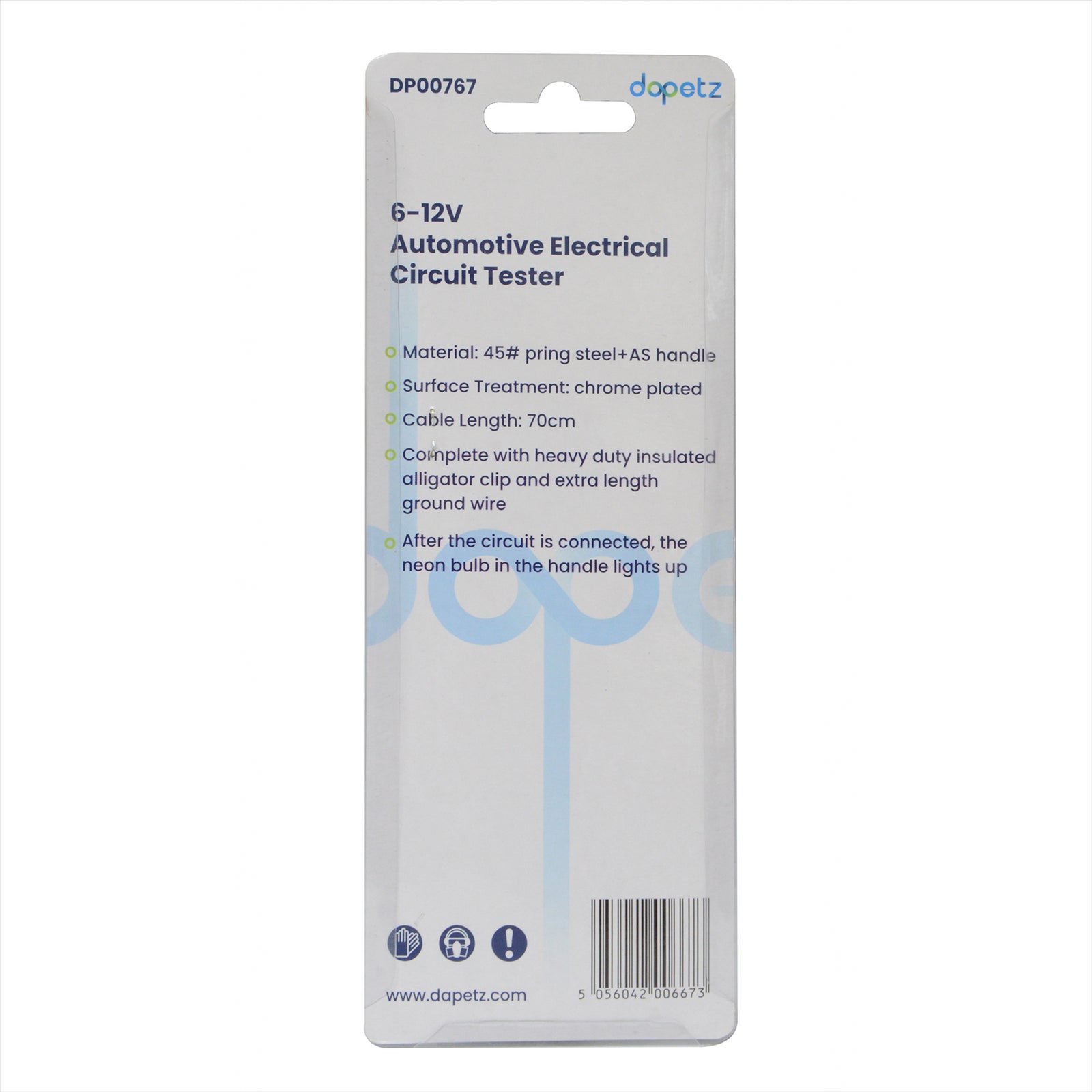 Electrical Test Lamp Circuit 6-12V Automotive Probe Light Dapetz