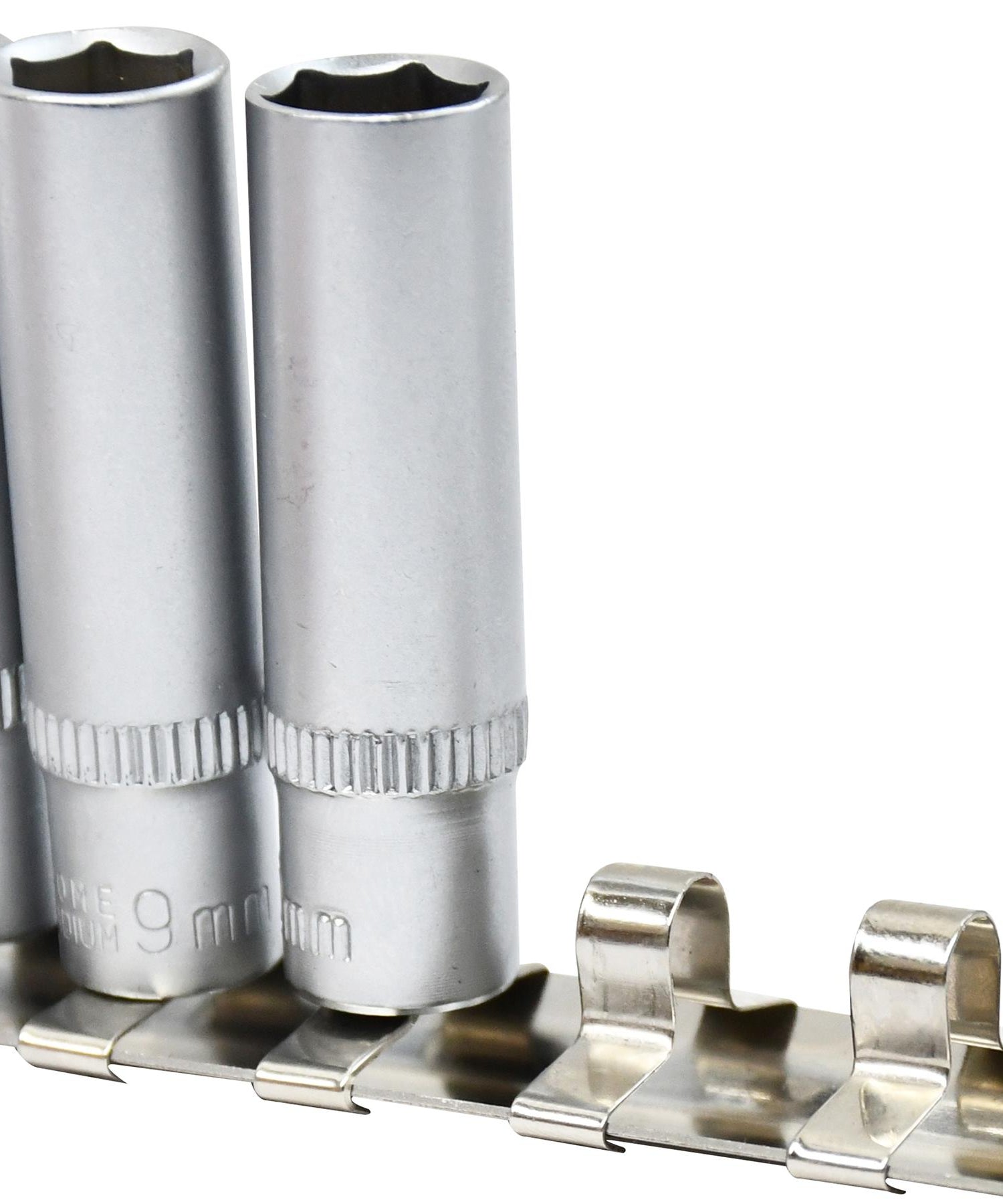 1/4" Deep Socket Set 11Pc 4 - 13mm Deep Drive Sockets Cr-V Long Reach By Dapetz