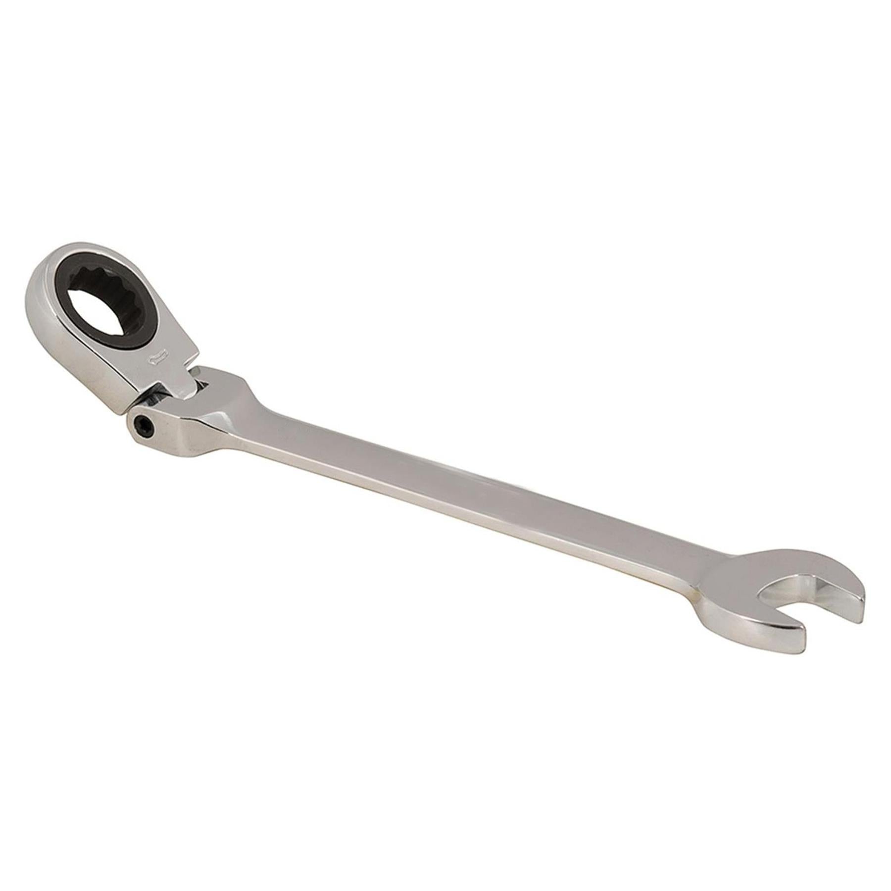 16mm Flexible Head Ratchet Metric Spanner Open End & Ring Guaranteed