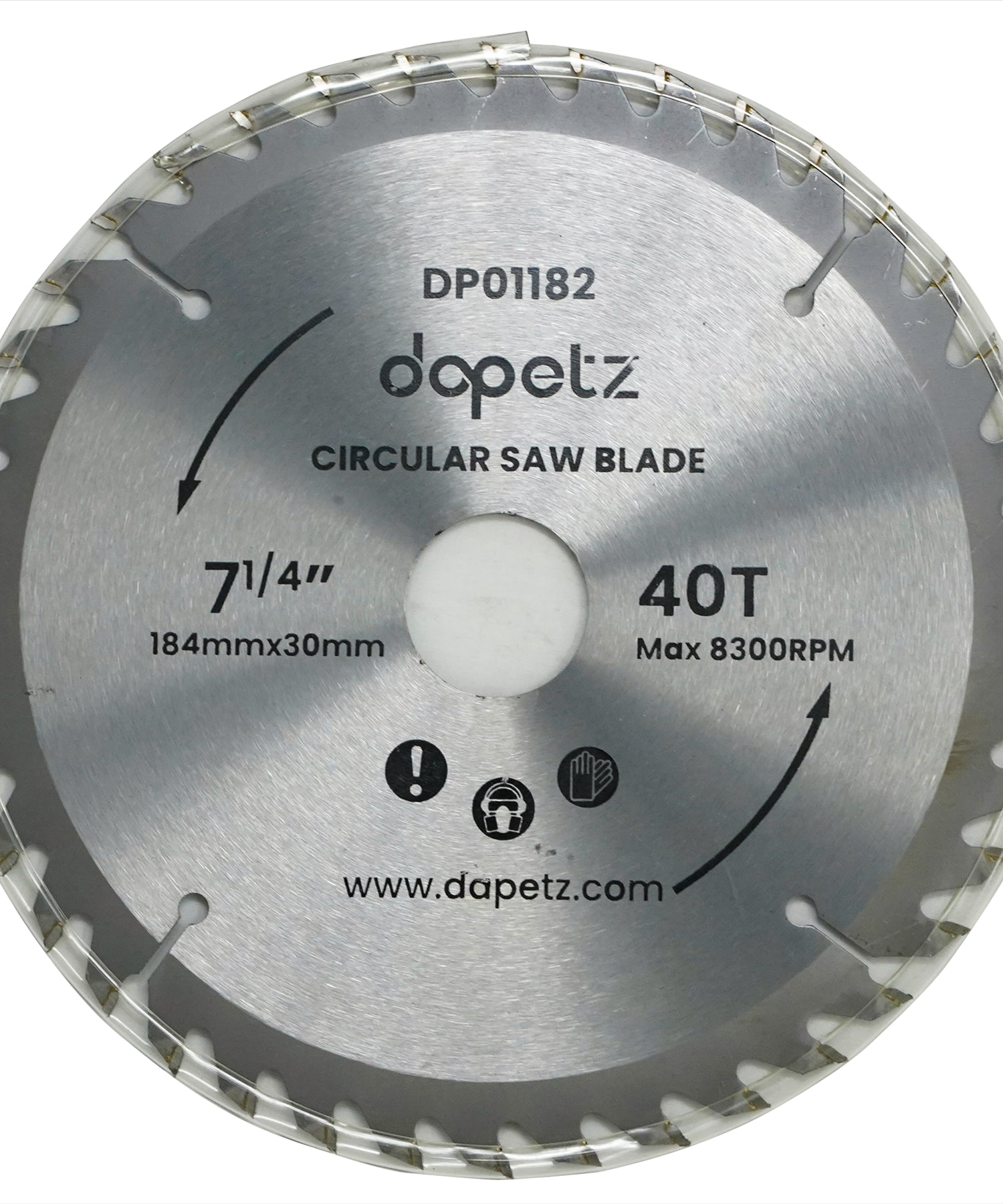 3Pc 184mm TCT Circular Saw Blades 20, 24 & 40 Teeth With Adapter O Rings 185mm