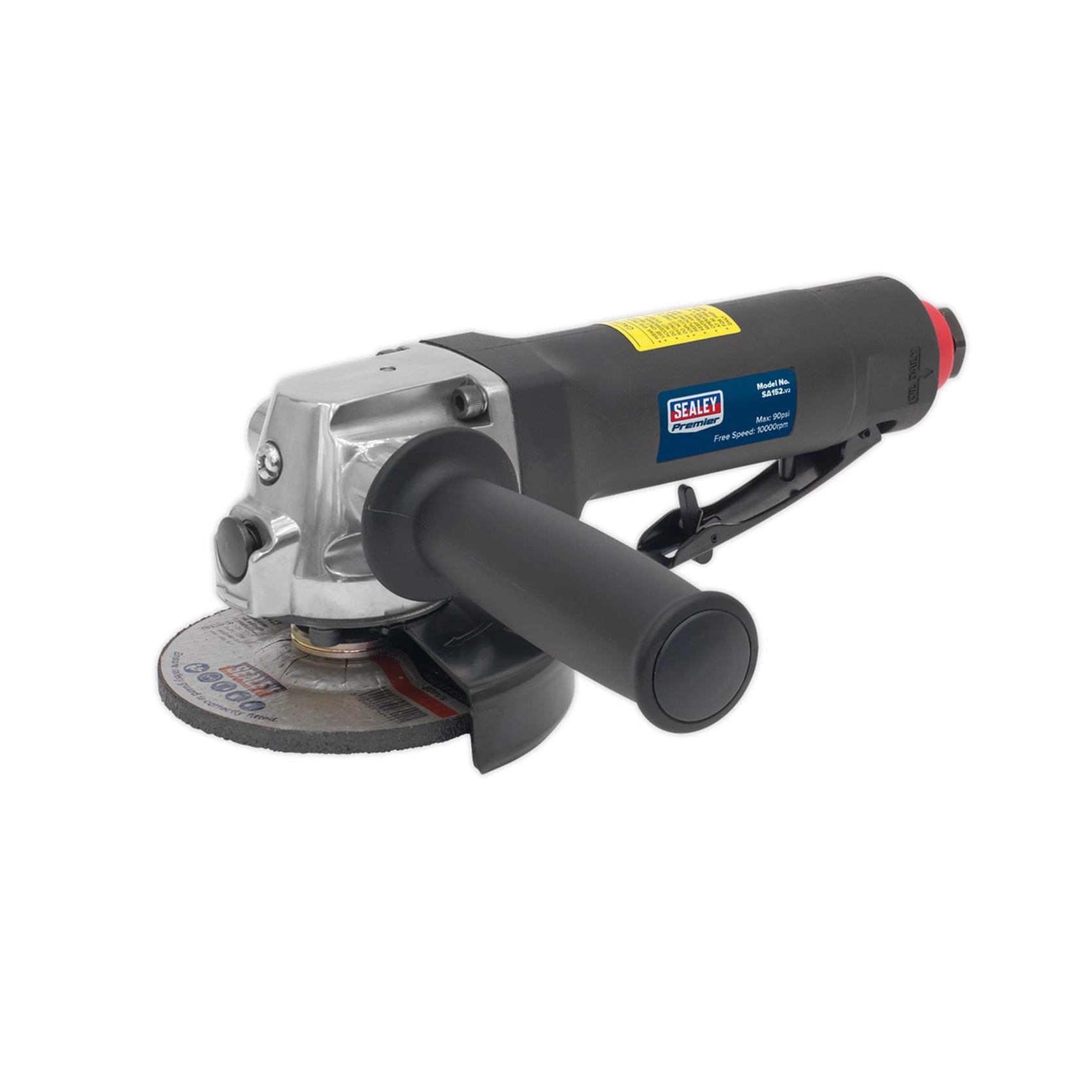 Sealey SA152 Air Angle Grinder 100mm Composite Housing