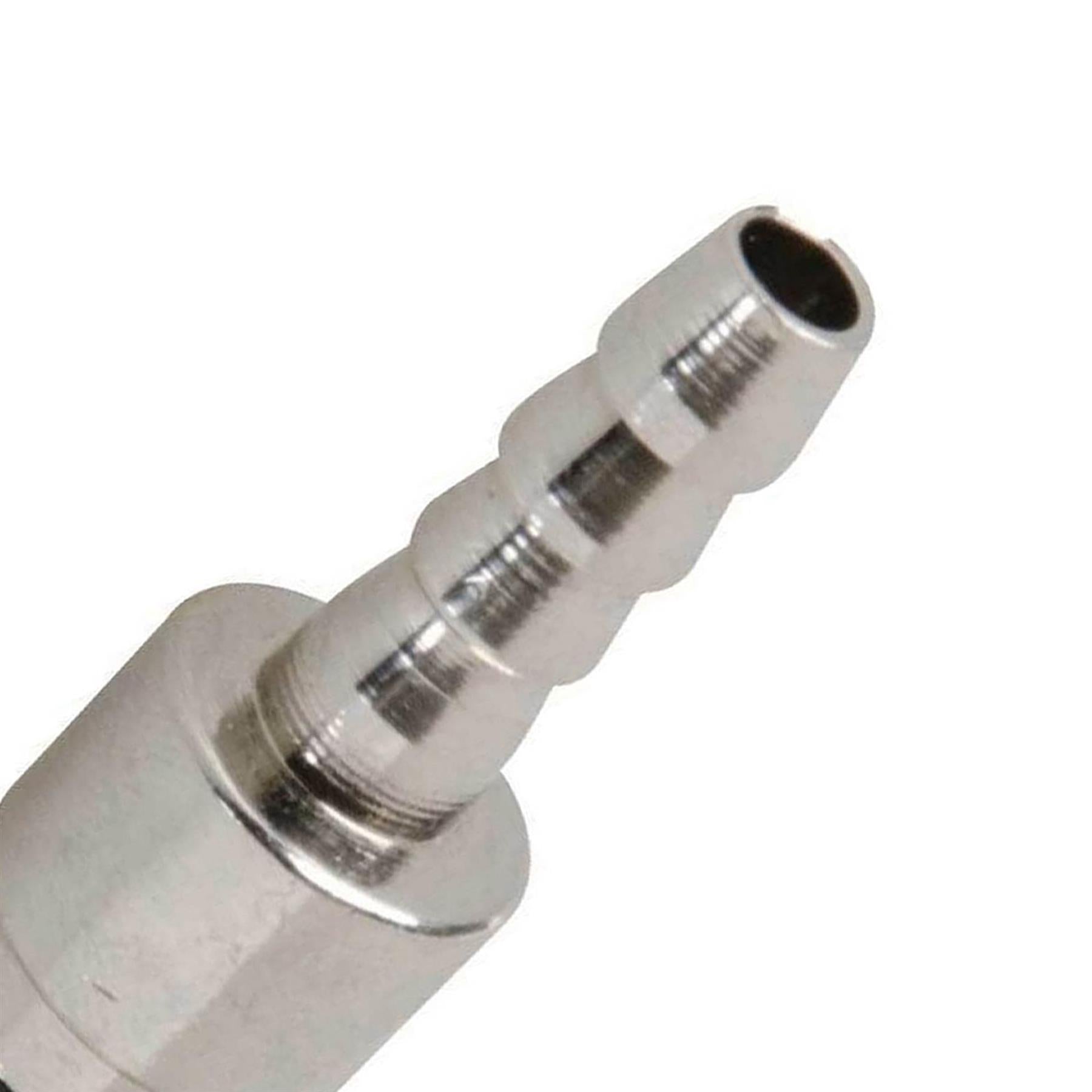 2x Male Euro Air Line Hose Fitting Connector Coupler Barb Bayonet Hose End 6mm