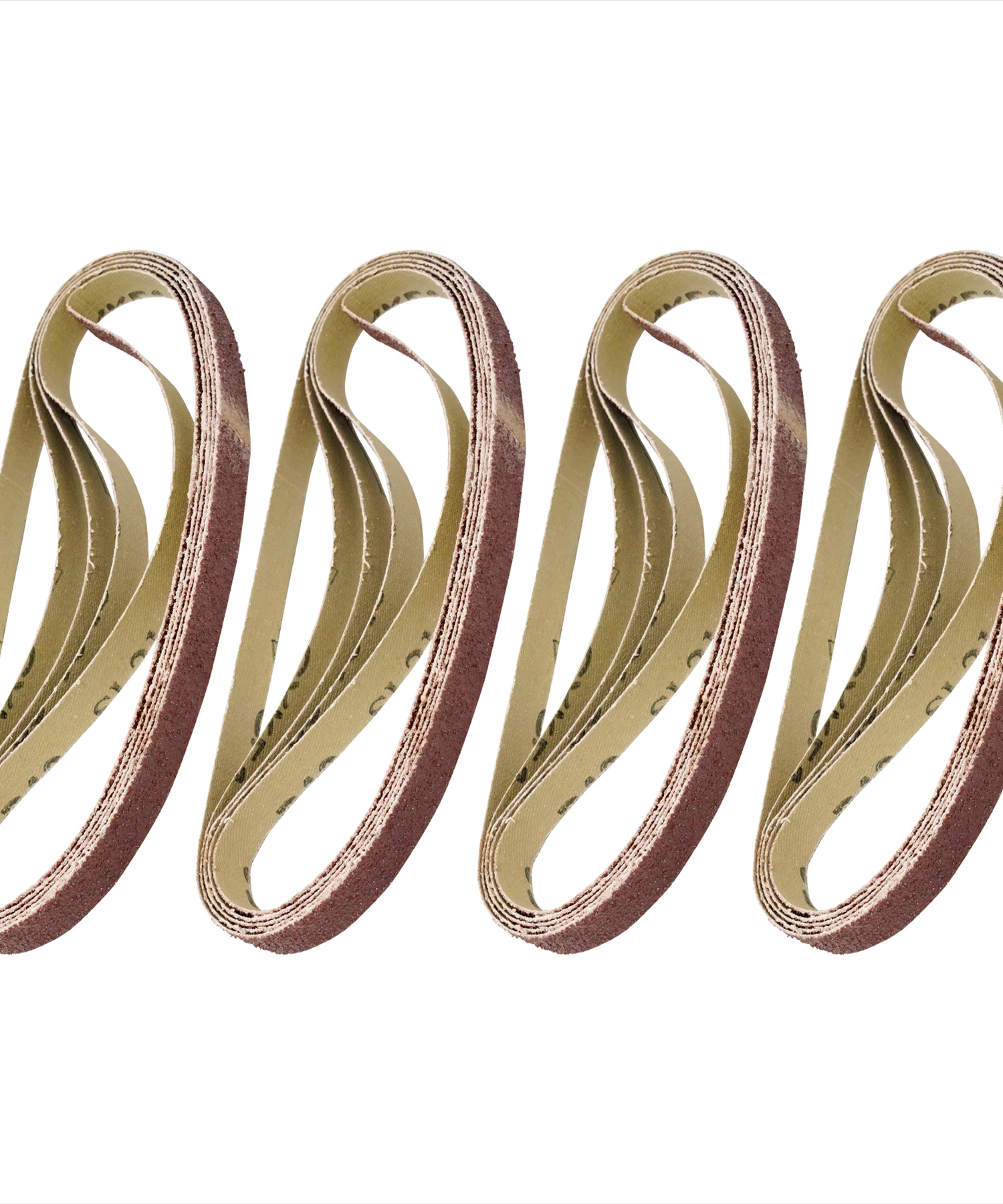 20 Sanding Sander Belts 13mm X 457mm 80 Grit Coarse Fits Powerfile Finger