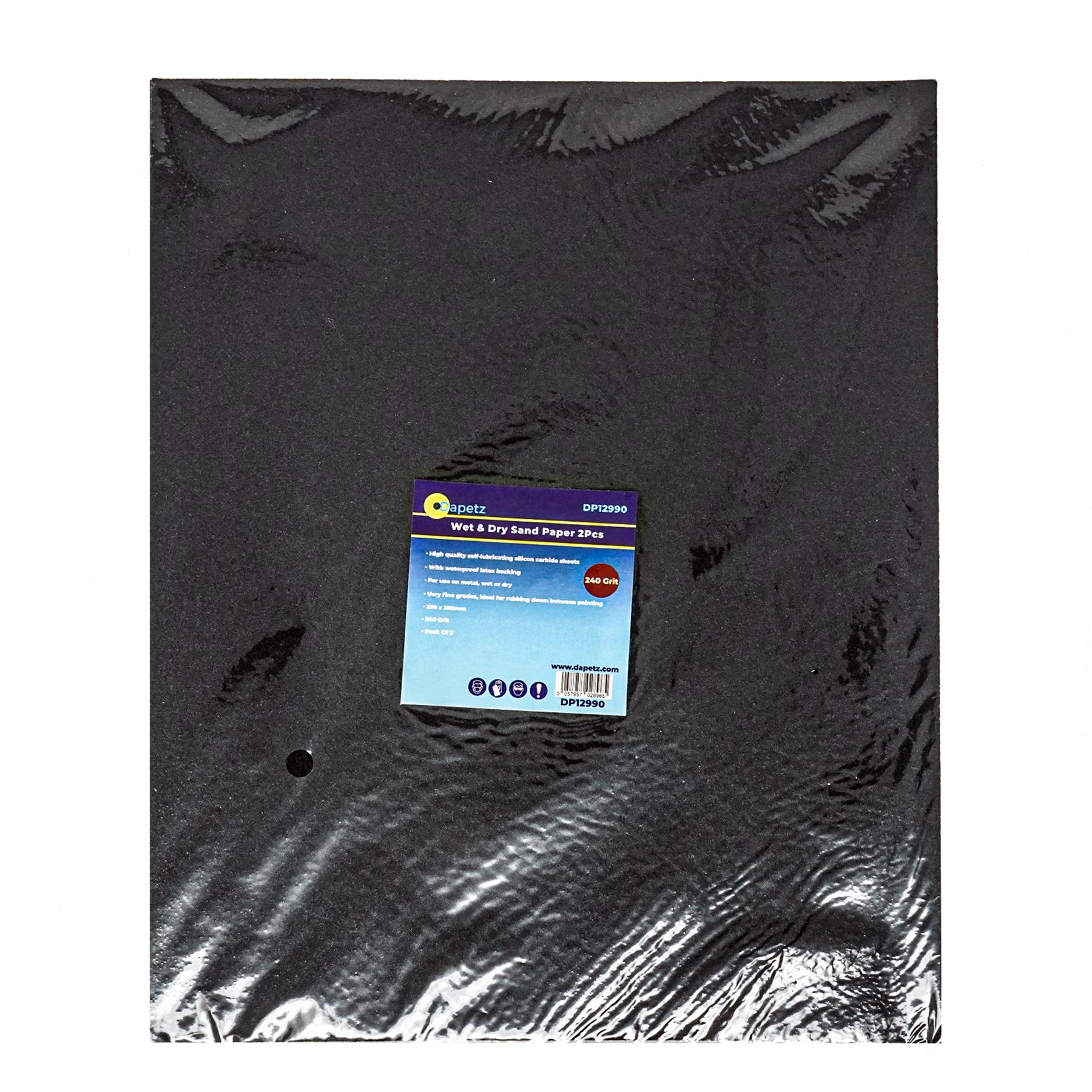 Wet And Dry Sandpaper 240 Grit Sand Paper 230x280mm Sanding By Dapetz