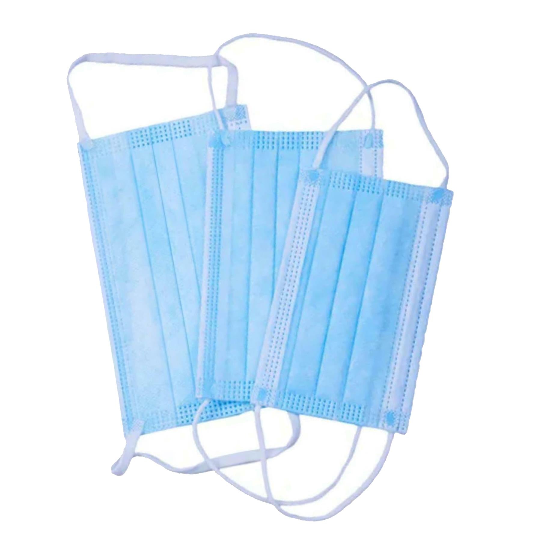 2 3-Ply Disposable Face Masks | Sanding, Paint, Dust & Aerosol Protection by Dapetz