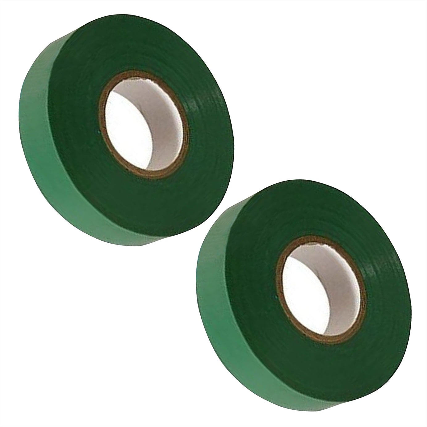 Electrical Pvc Insulation Insulating Tape 22m Flame Retardant Rolls Green 2 Rolls