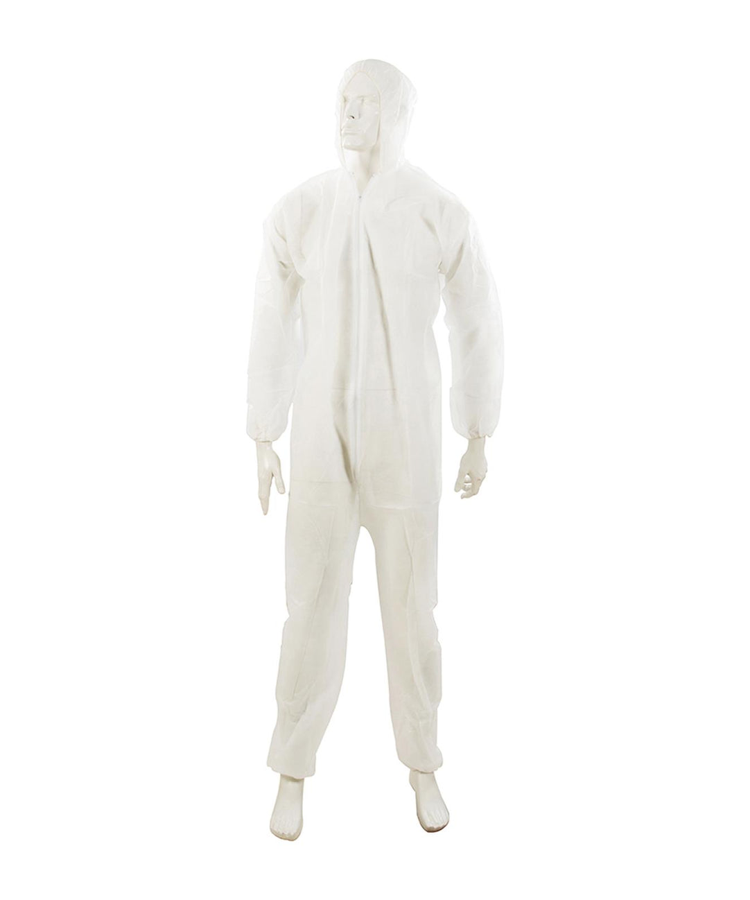 (Pack of 5) Disposable Protective Paper Suits – Medium (120cm, 46") Coveralls by Dapetz