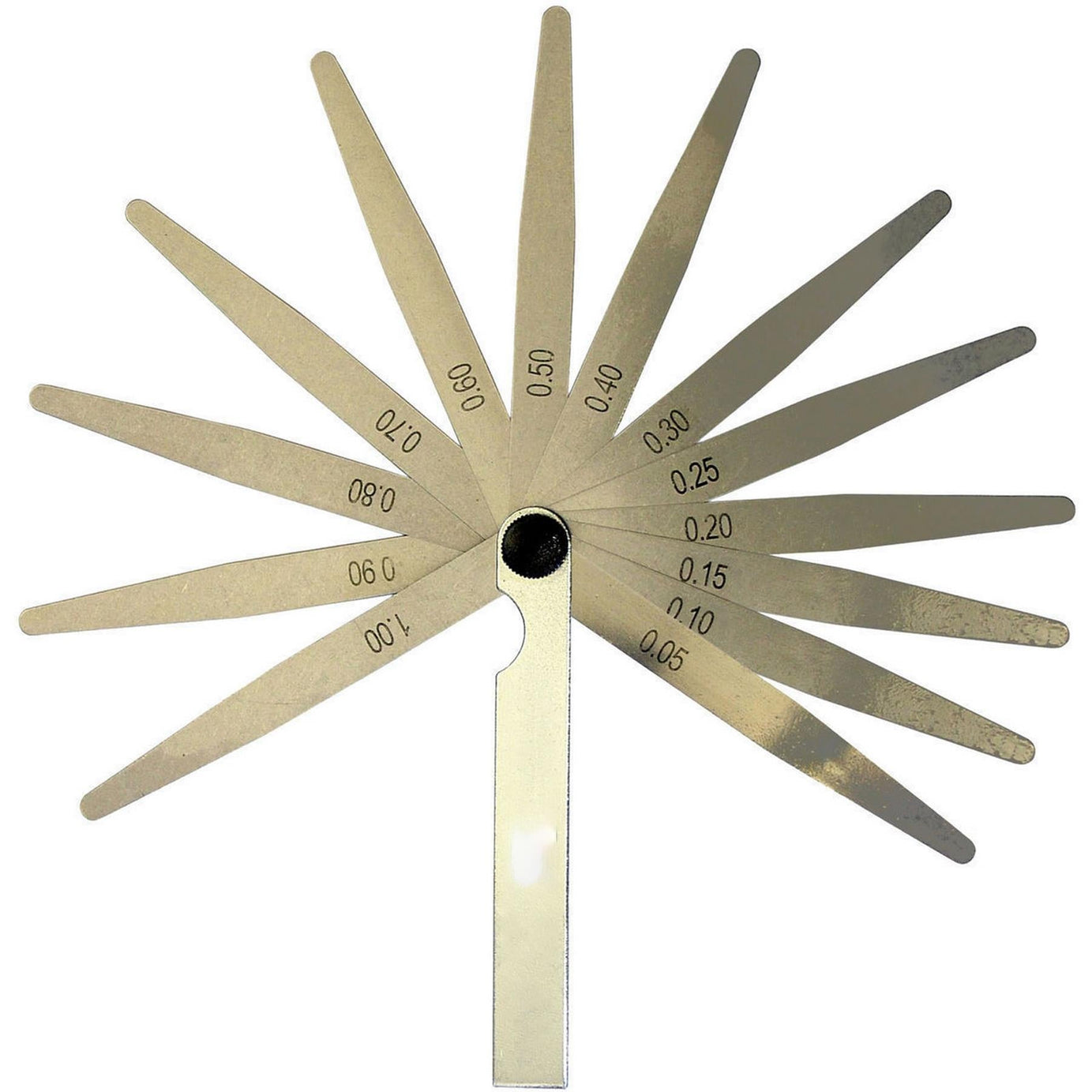 Metric Steel 13 Blade Feeler Gauge