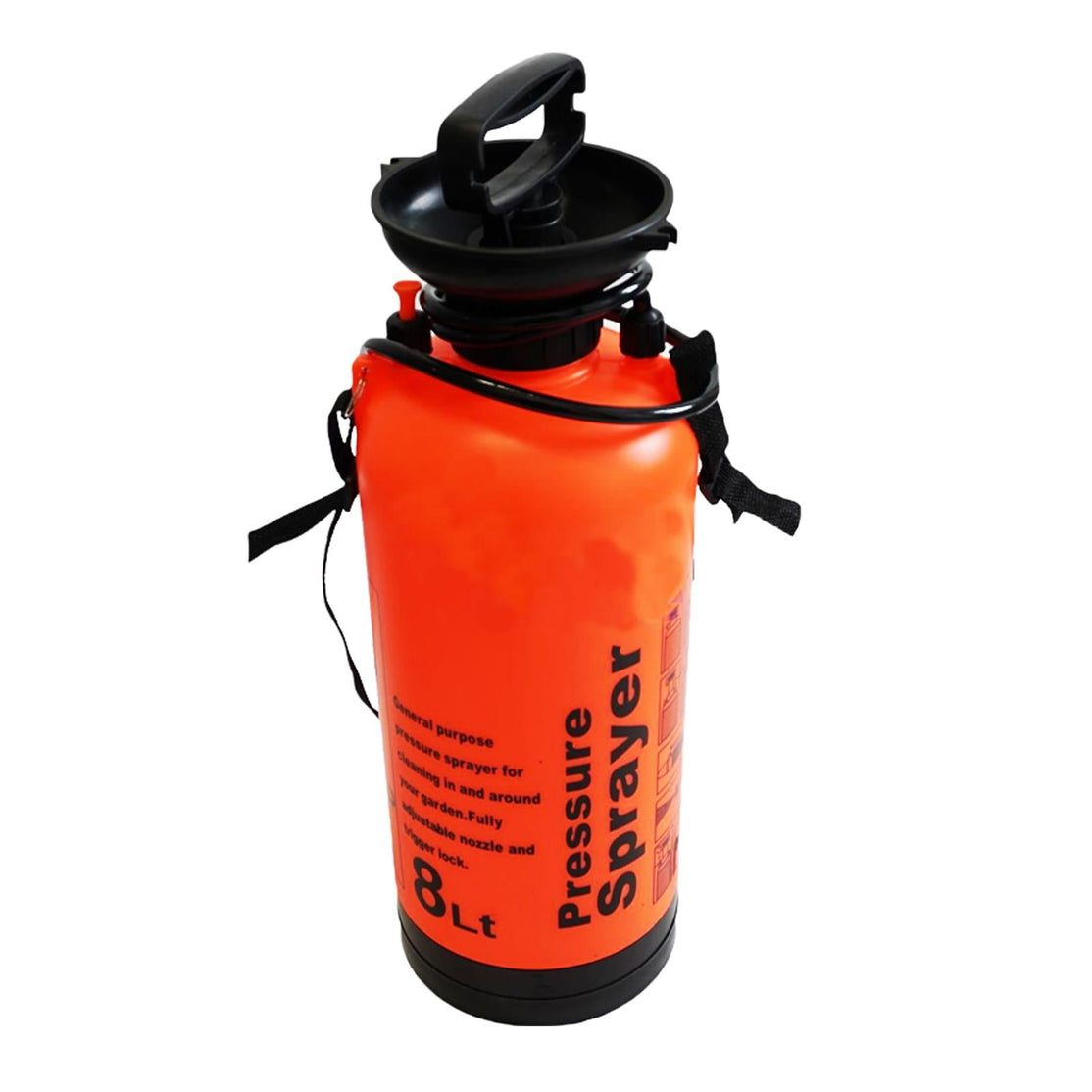 Garden High Pressure Sprayer 8L Knapsack Chemical Weed Killer Fence Water Pump by Daptez