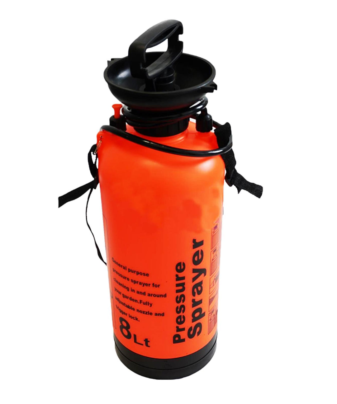 Garden High Pressure Sprayer 8L Knapsack Chemical Weed Killer Fence Water Pump