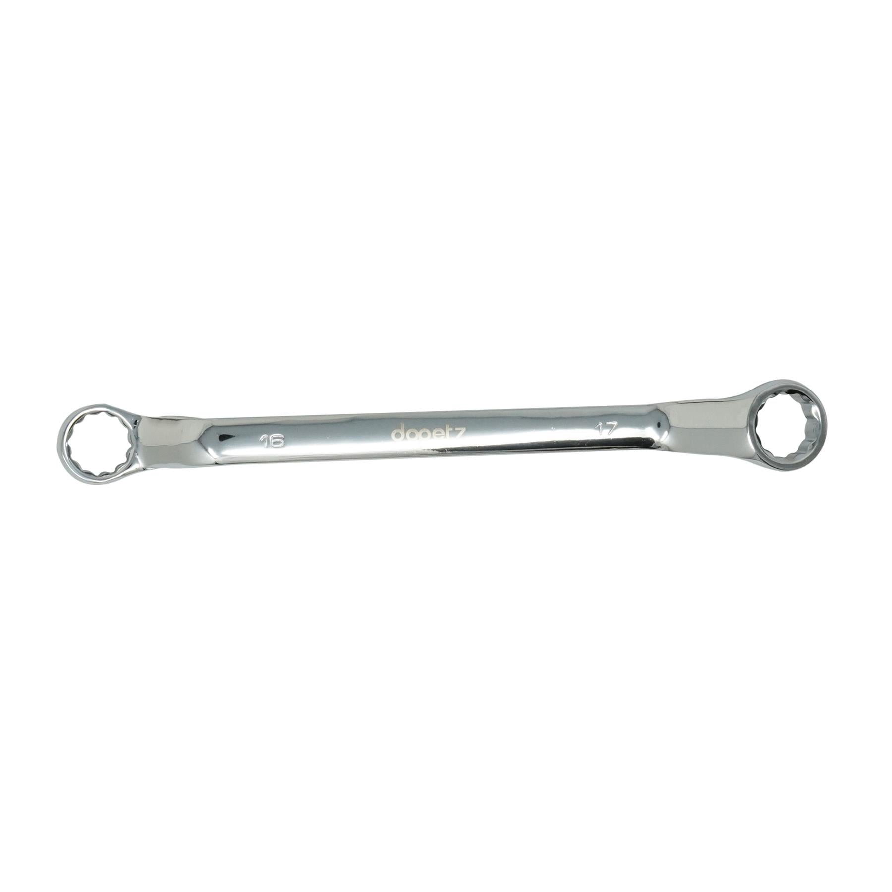 Deep Offset Bi-Hex 16mm-17mm Neck Spanner Wrench Dapetz