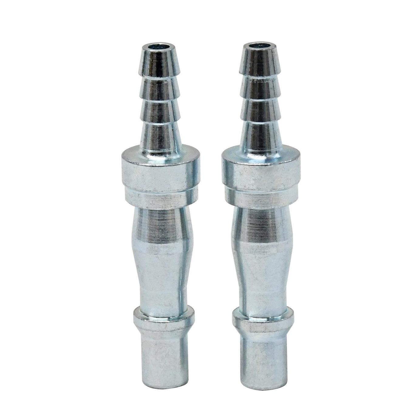 (Pack of 2) Air Line 1/4" Hose End Barb 6.35mm BSP Bayonet Fitting Male Coupling by Daptez