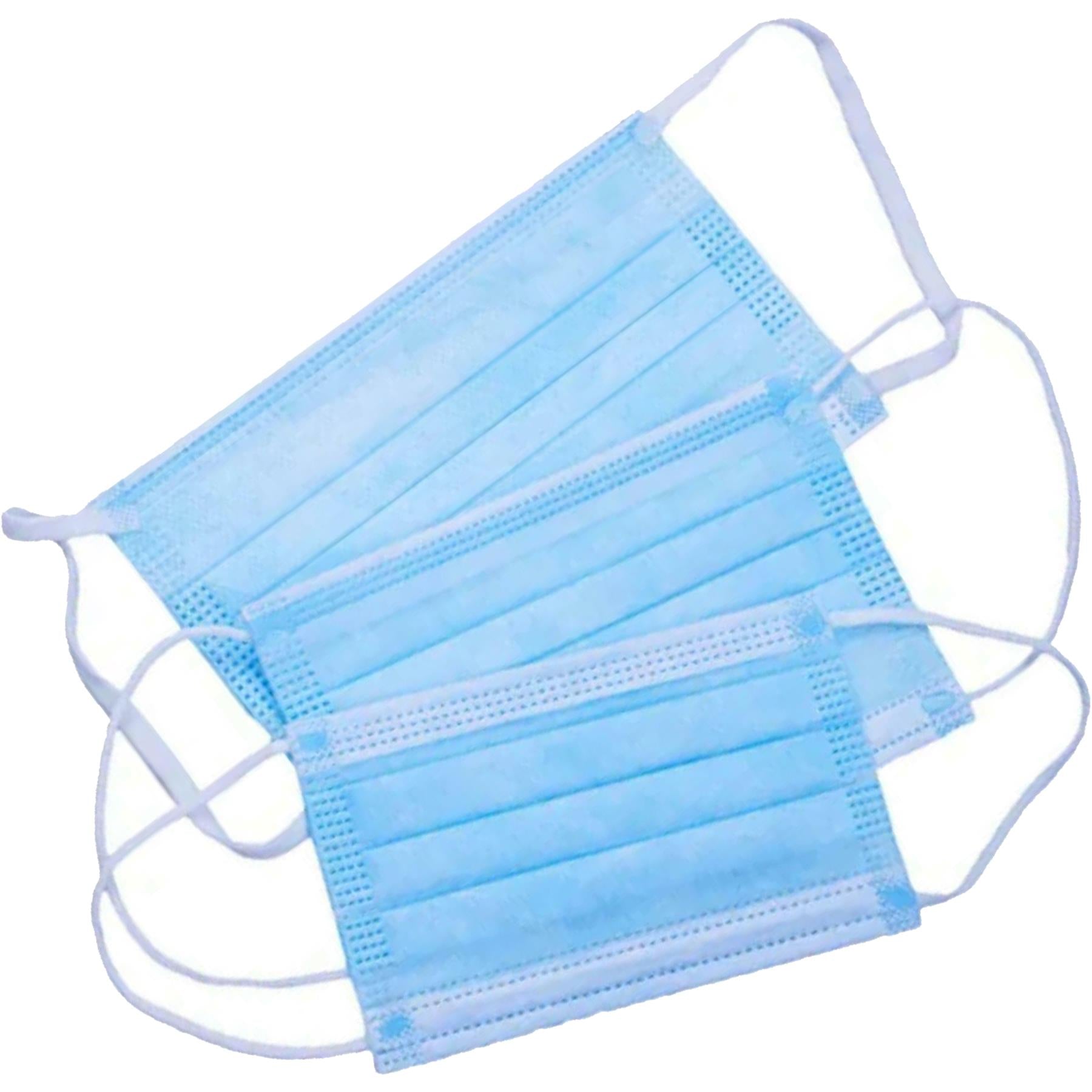 100 3-Ply Disposable Face Masks Sanding Paint Aerosol Dust Bodyshop DIY Safety By Dapetz