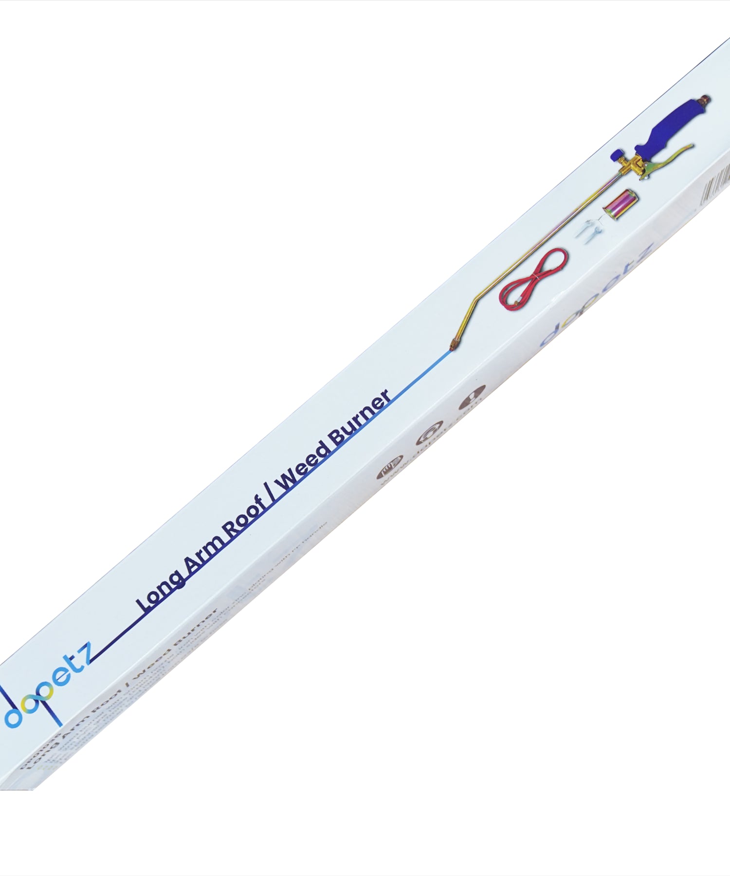 Roofers Gas Torch Long Arm Propane Butane Kit Roofing Brazing Weed Burner Hose