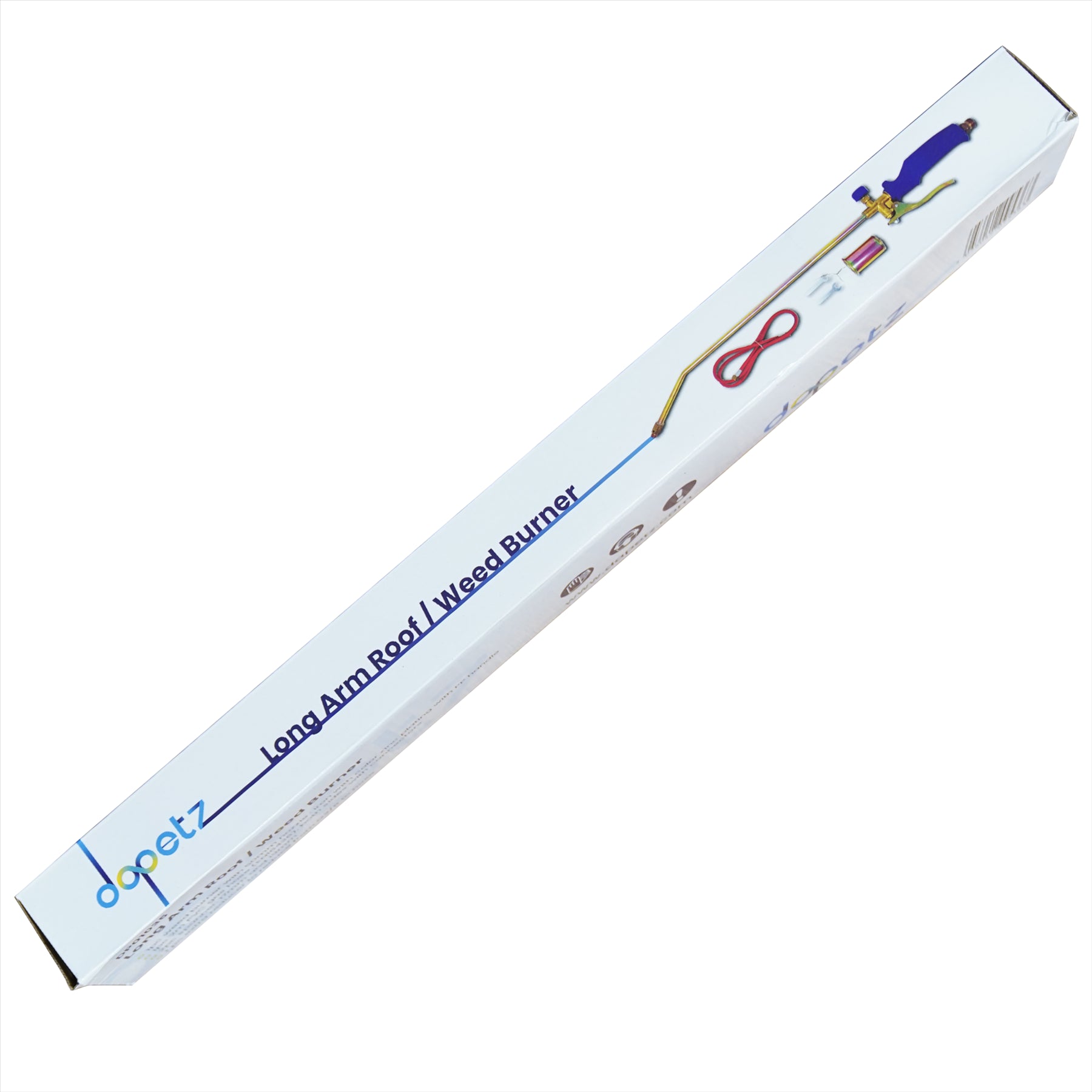 Roofers Gas Torch Long Arm Propane Butane Kit Roofing Brazing Weed Burner Hose