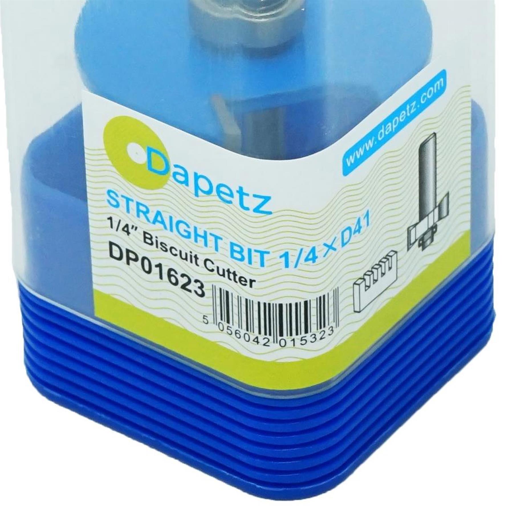 Biscuit Router Bit 1/4" Shank Groove Joint No. 10 & 20 Cutter TCT Biscuit Joiner