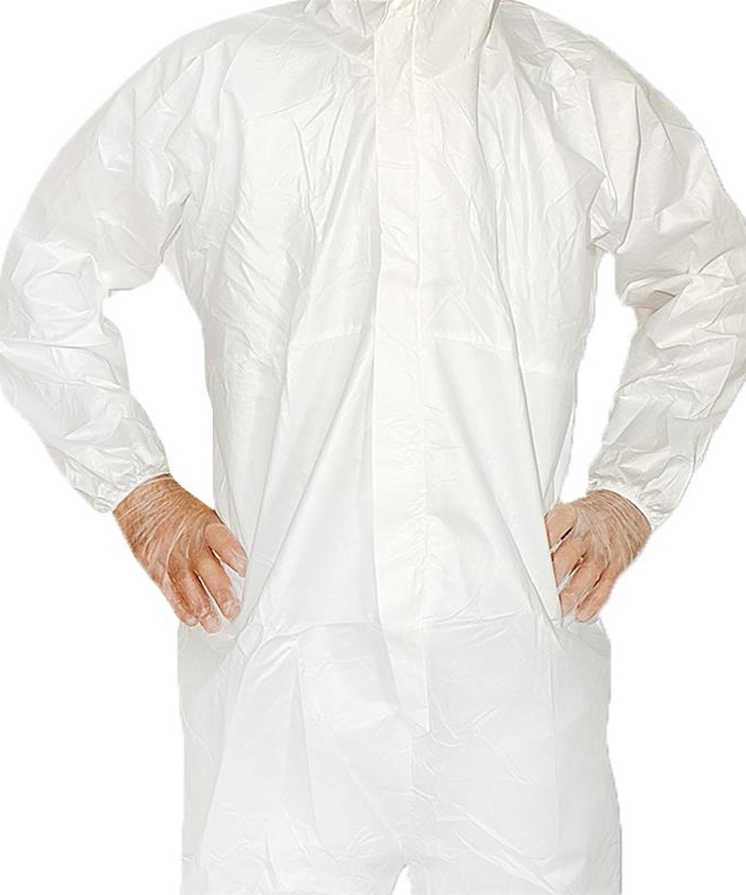 (Pack of 20) Microporous Breathable Coverall Suit with Zip XL – Premium Protection & Comfort by Dapetz