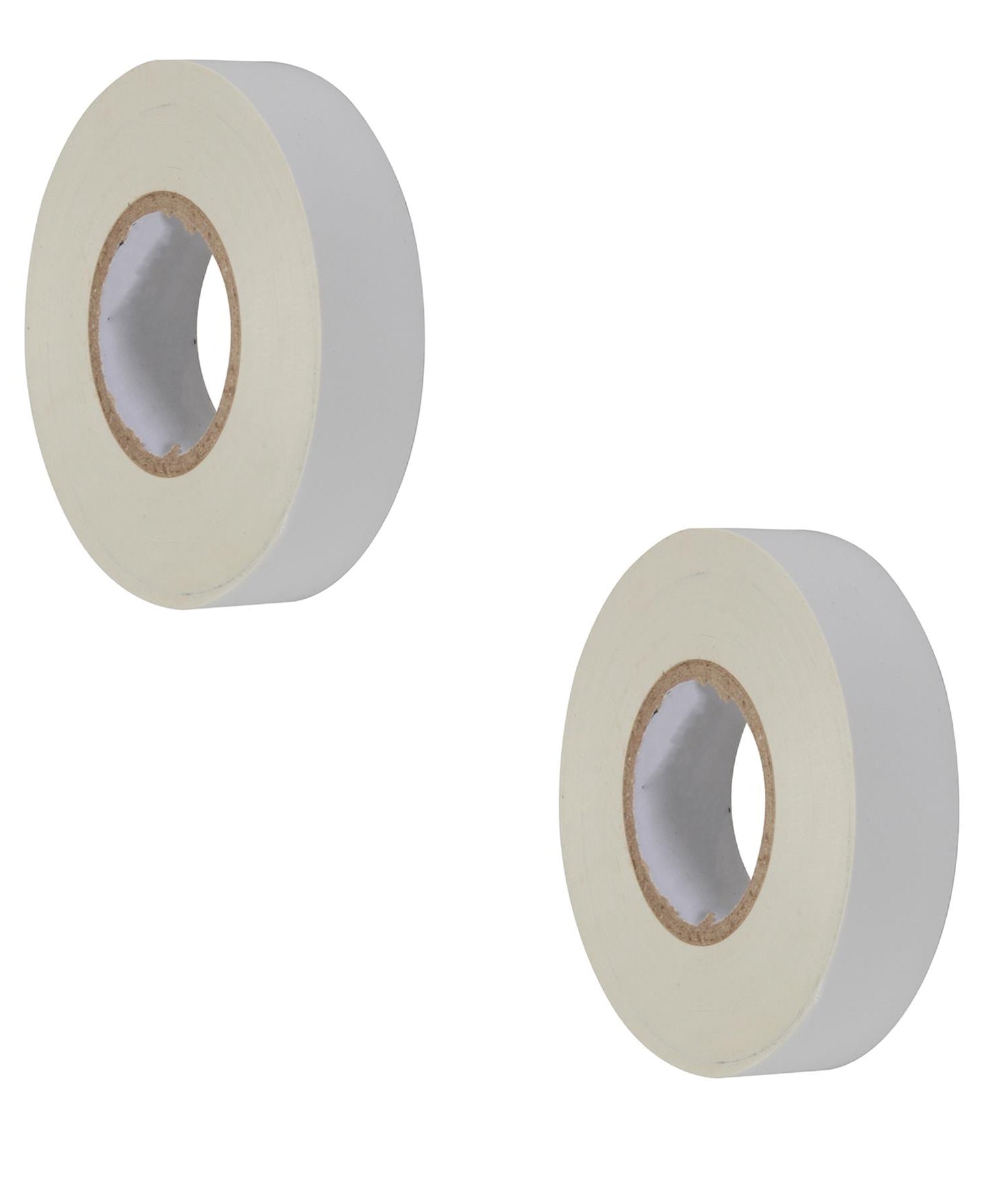 (Pack of 2) Electrical PVC Insulation Insulating Tape 22m Flame Retardant White by Daptez