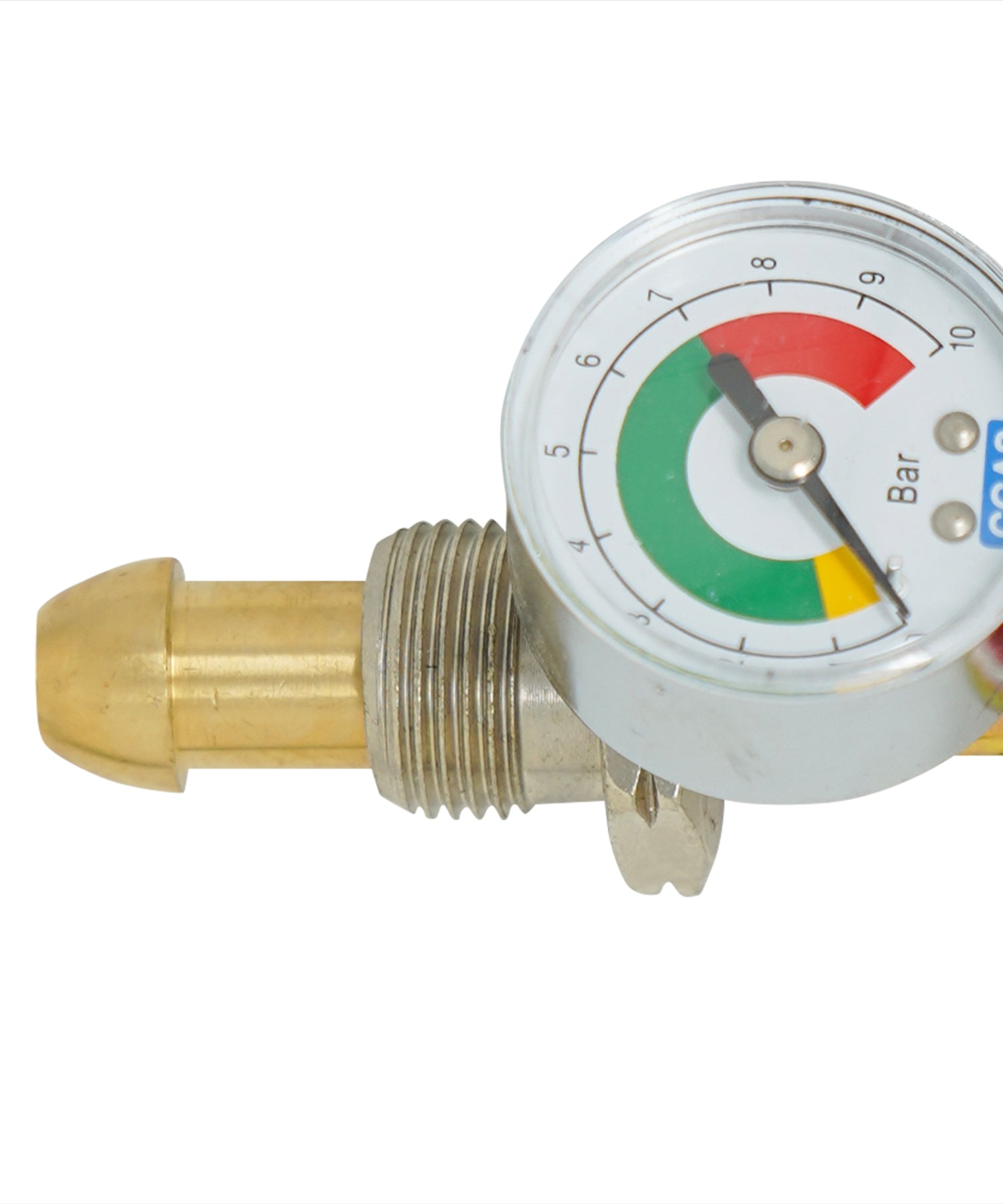 Propane Gas Regulator 37mbar With Pressure Gauge 16 bar Screw In Male Pol 5/8"