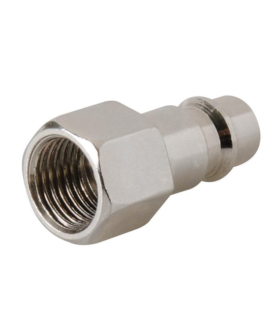 Euro Air Line Hose Fitting Connector Quick Release Coupler 1/4" BSP Bayonet 3Pcs