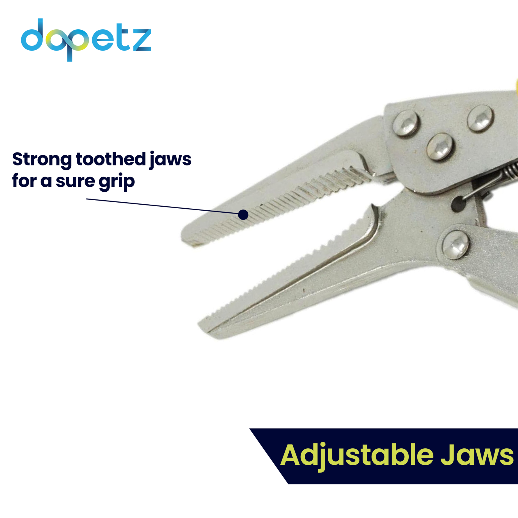 9" Long Nose Locking Pliers by Dapetz