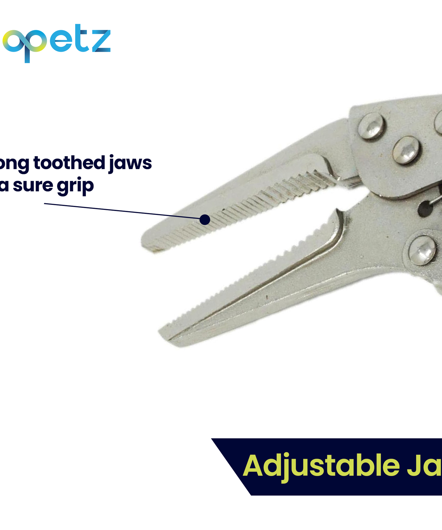 9" Long Nose Locking Pliers by Dapetz