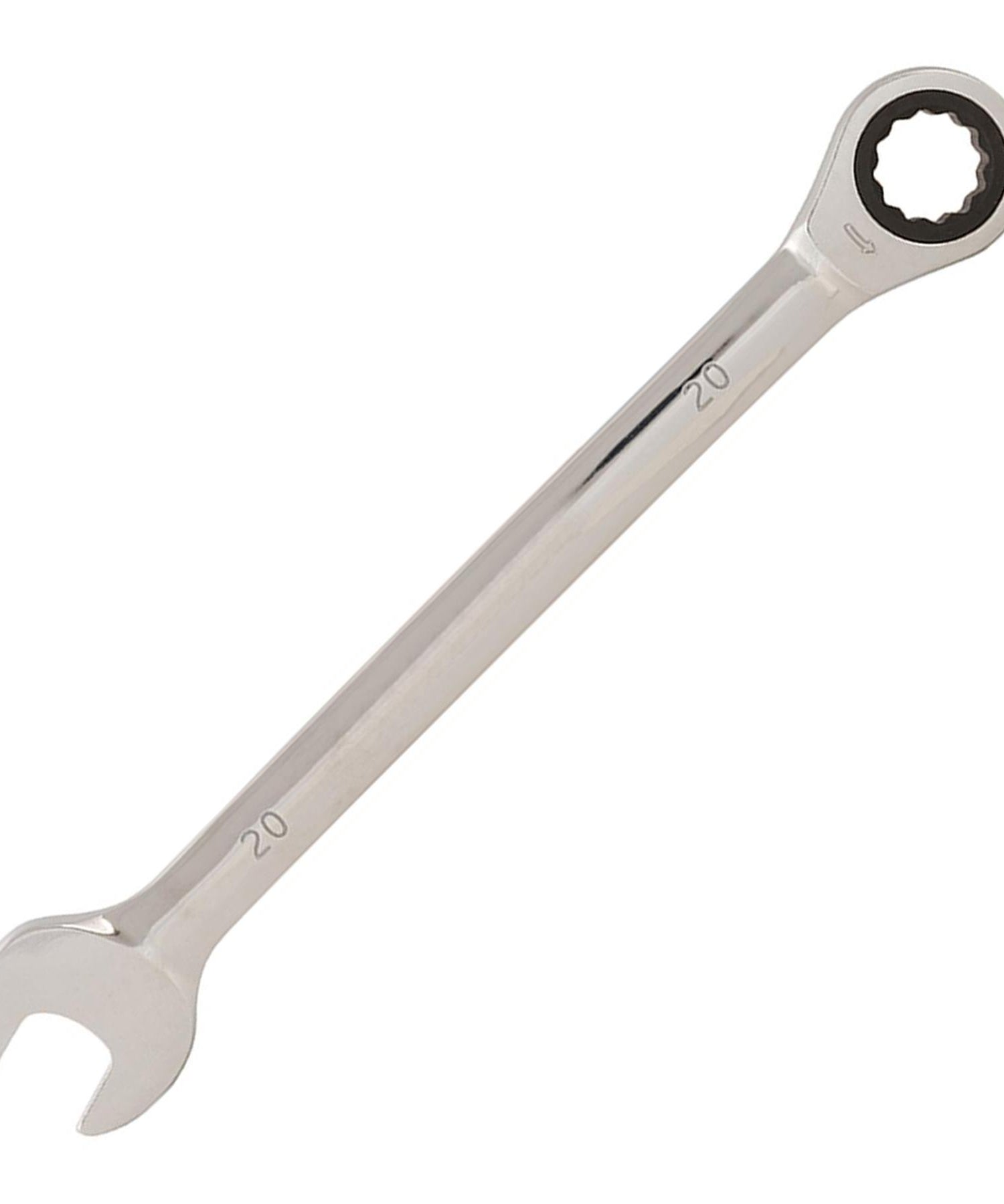 Fixed Head Ratchet Metric Spanner Open End Ring Combination 20mm