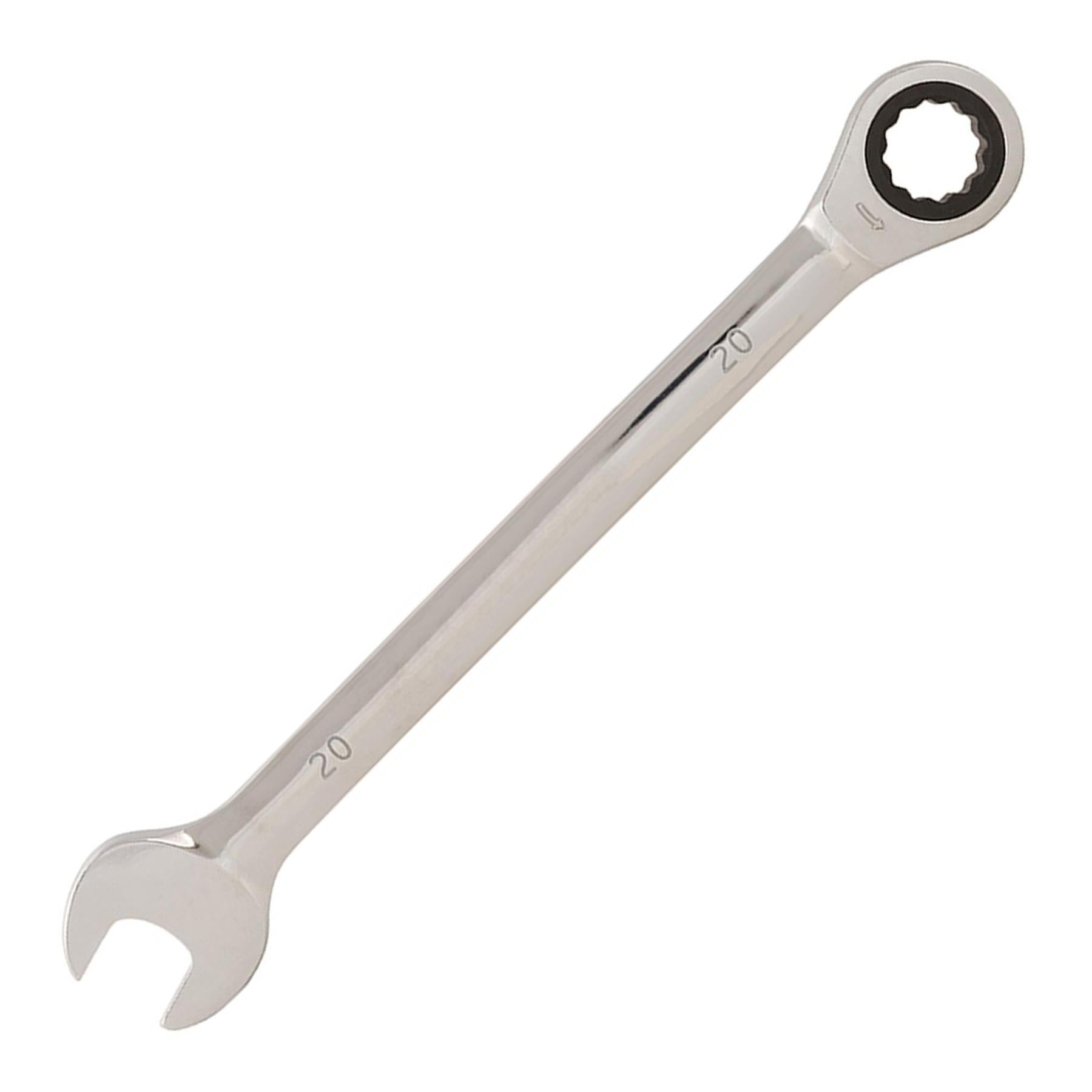 Fixed Head Ratchet Metric Spanner Open End Ring Combination 20mm