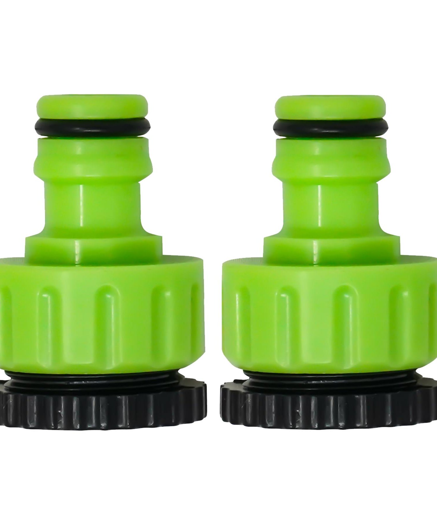 2x Kitchen Mixer Tap Connectors Set Garden Hose Pipe Faucet Adapter 1/2" & 3/4"