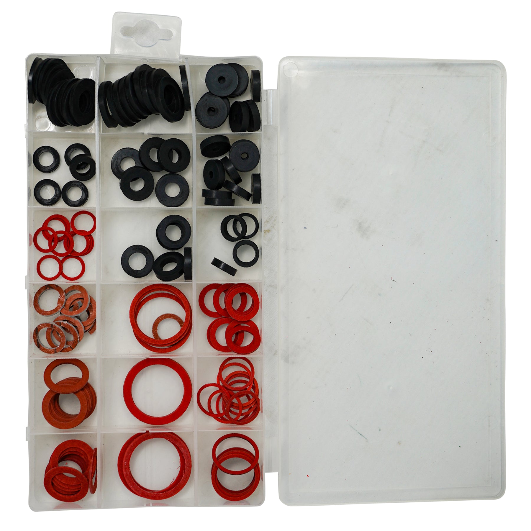 Assortment Box Of Plumbers Washers 141PCs Set Tap Sealing Shower Hose Rubber Washer By Dapetz