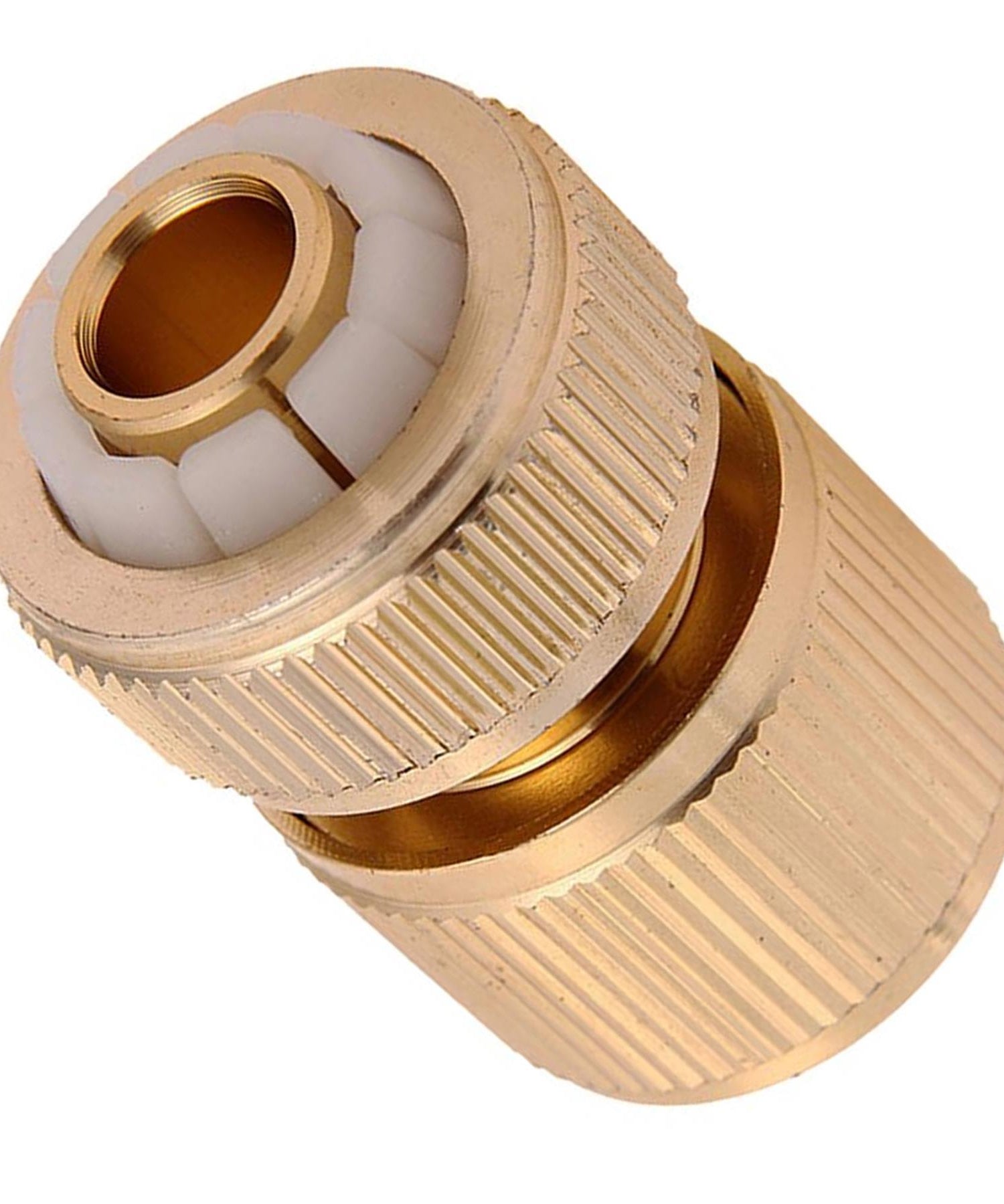 1/2" Female Brass Hose Connector Quick Fit Pipe Garden Tools Quality by Dapetz