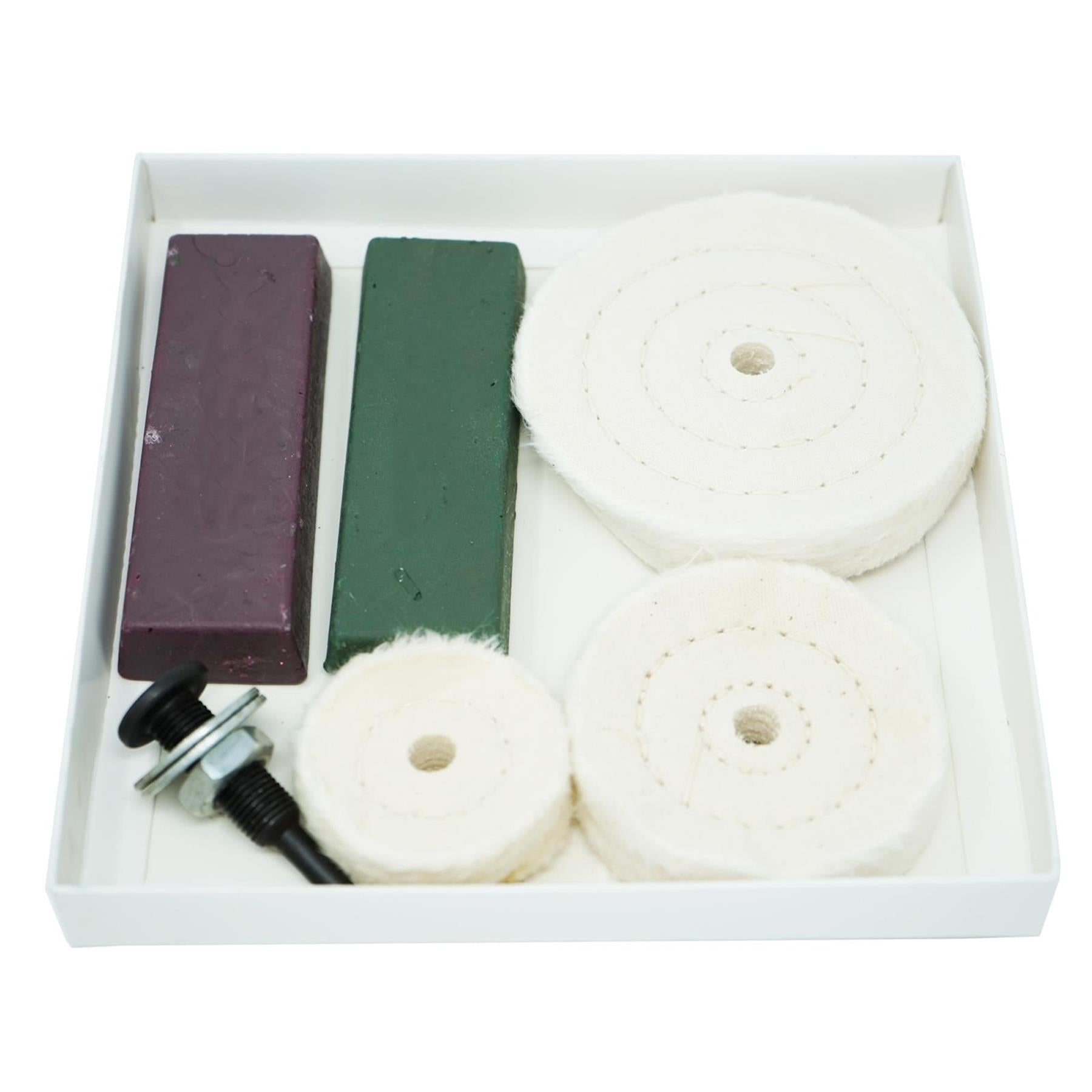 6 Piece Polishing Buffing Set