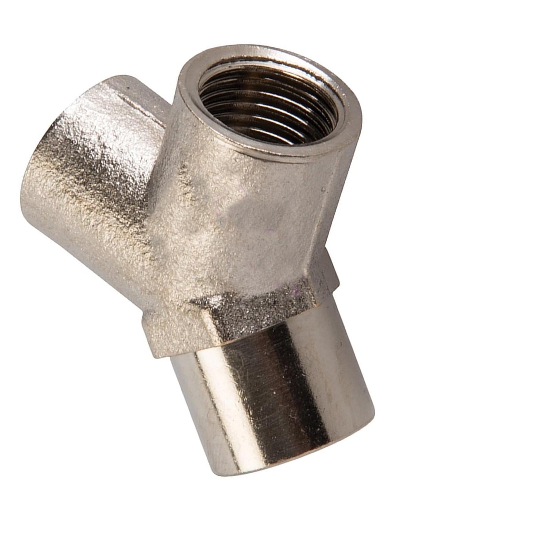 Air Line 3 Way Y Connector Splitter 1/4" BSP Hose Airline Joint Fitting
