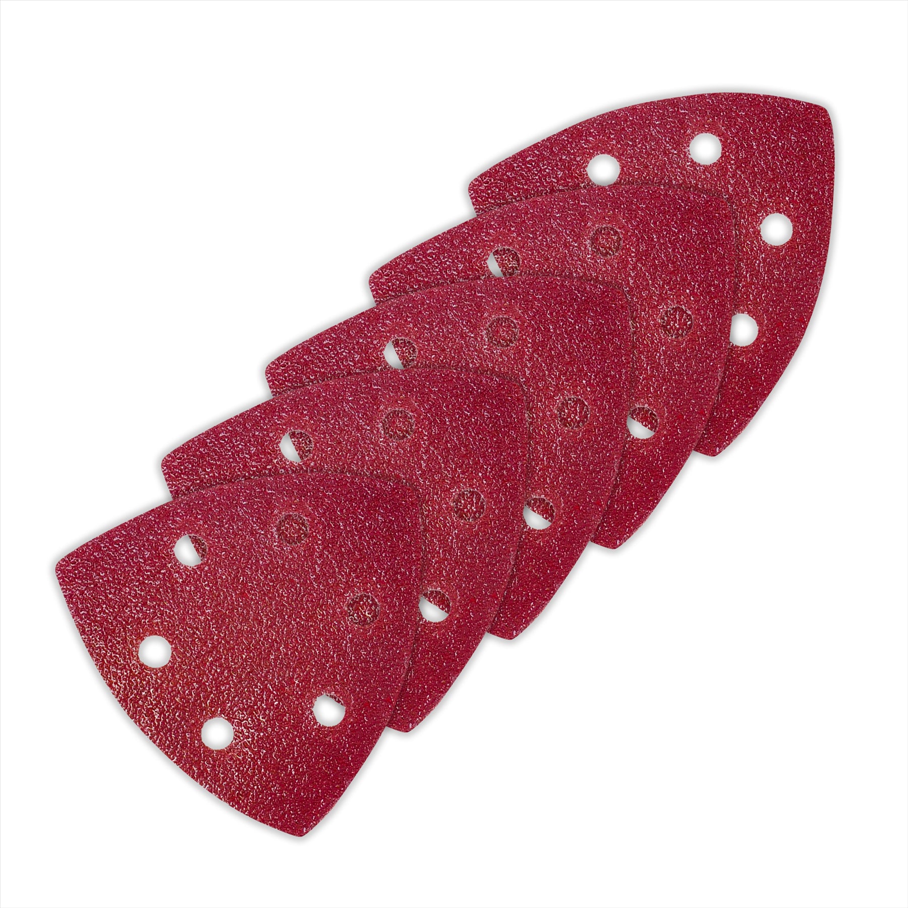 Dapetz Mouse Sanding Sheet 60 Grit Sandpaper Detail Palm Sander Pad 93mm (Pack of 5)