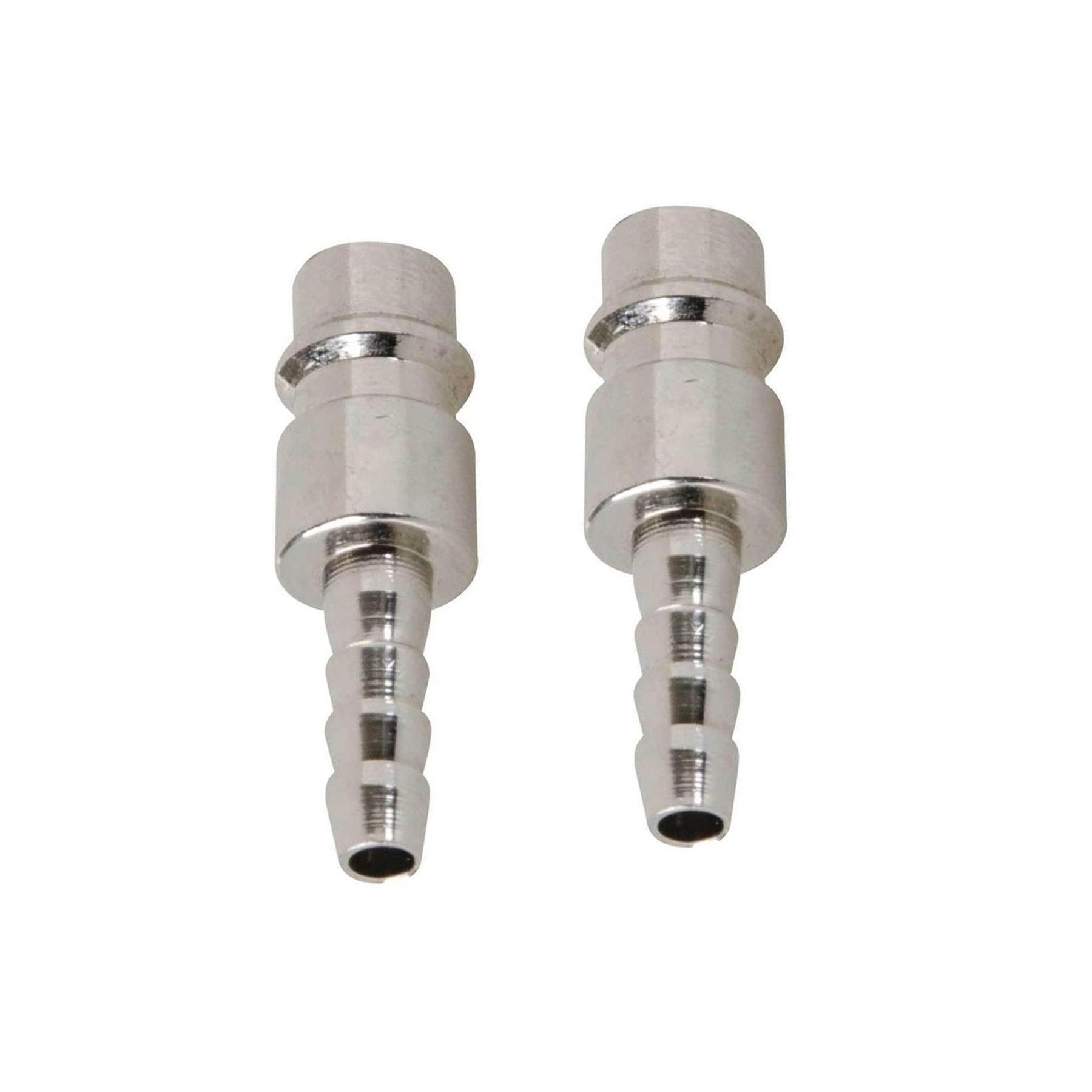 3Pc Euro Air Line Hose Fitting Connector Quick Release Coupler Barb Bayonet 6mm