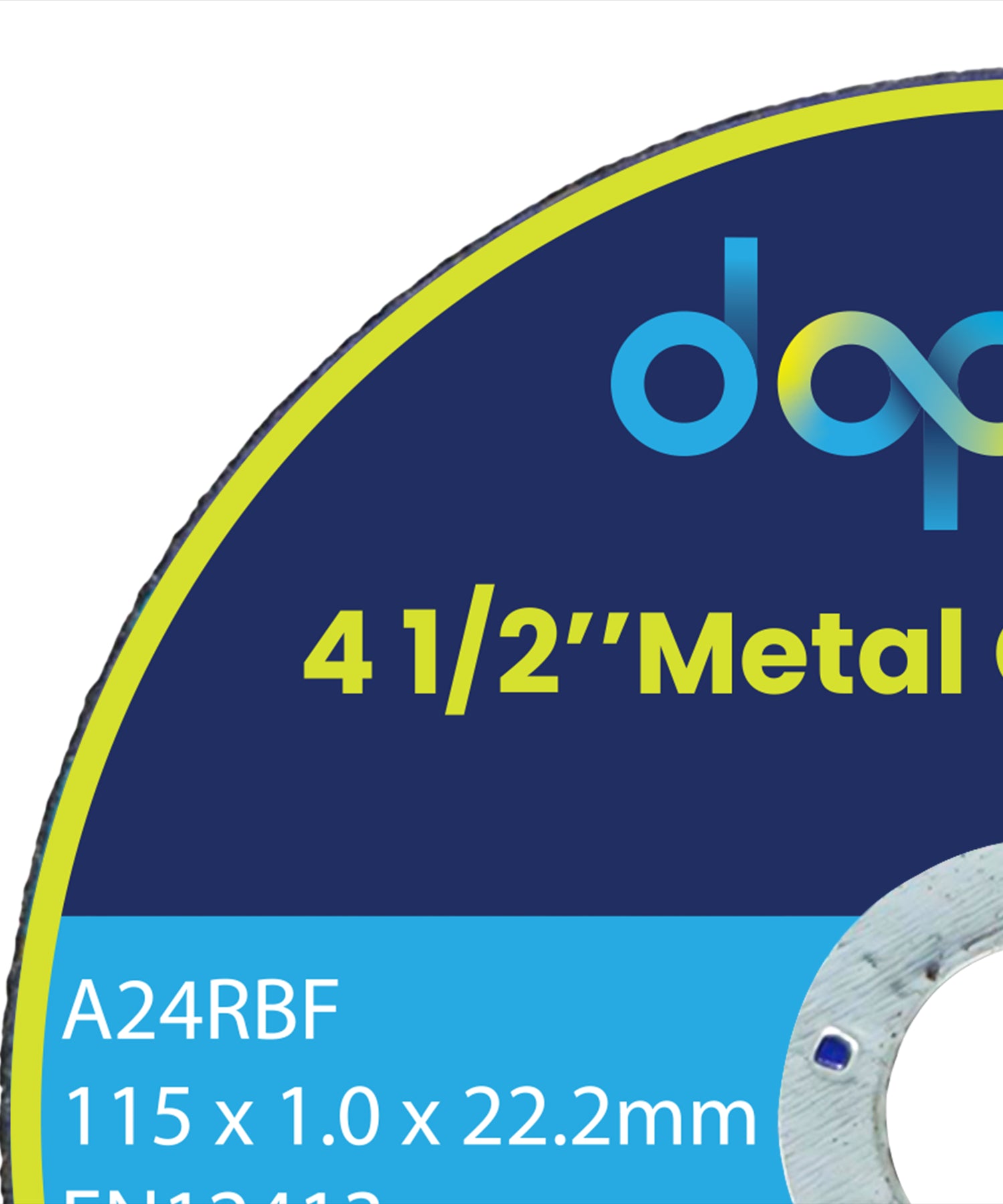 (Pack of 10) Ultra-Thin Metal Cutting Discs 1mm 4 1/2" 115mm | Angle Grinder Steel S/S by Dapetz
