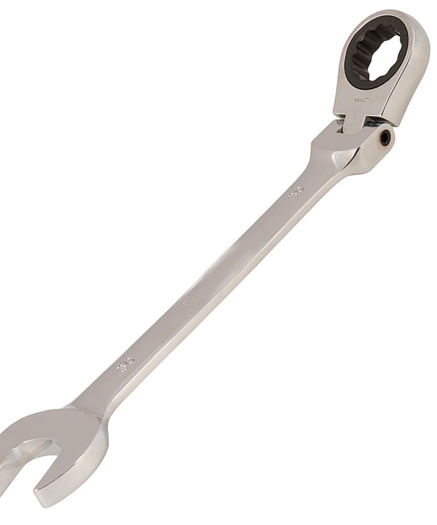 Flexible Head Ratchet Metric Spanner 30mm Open End & Ring