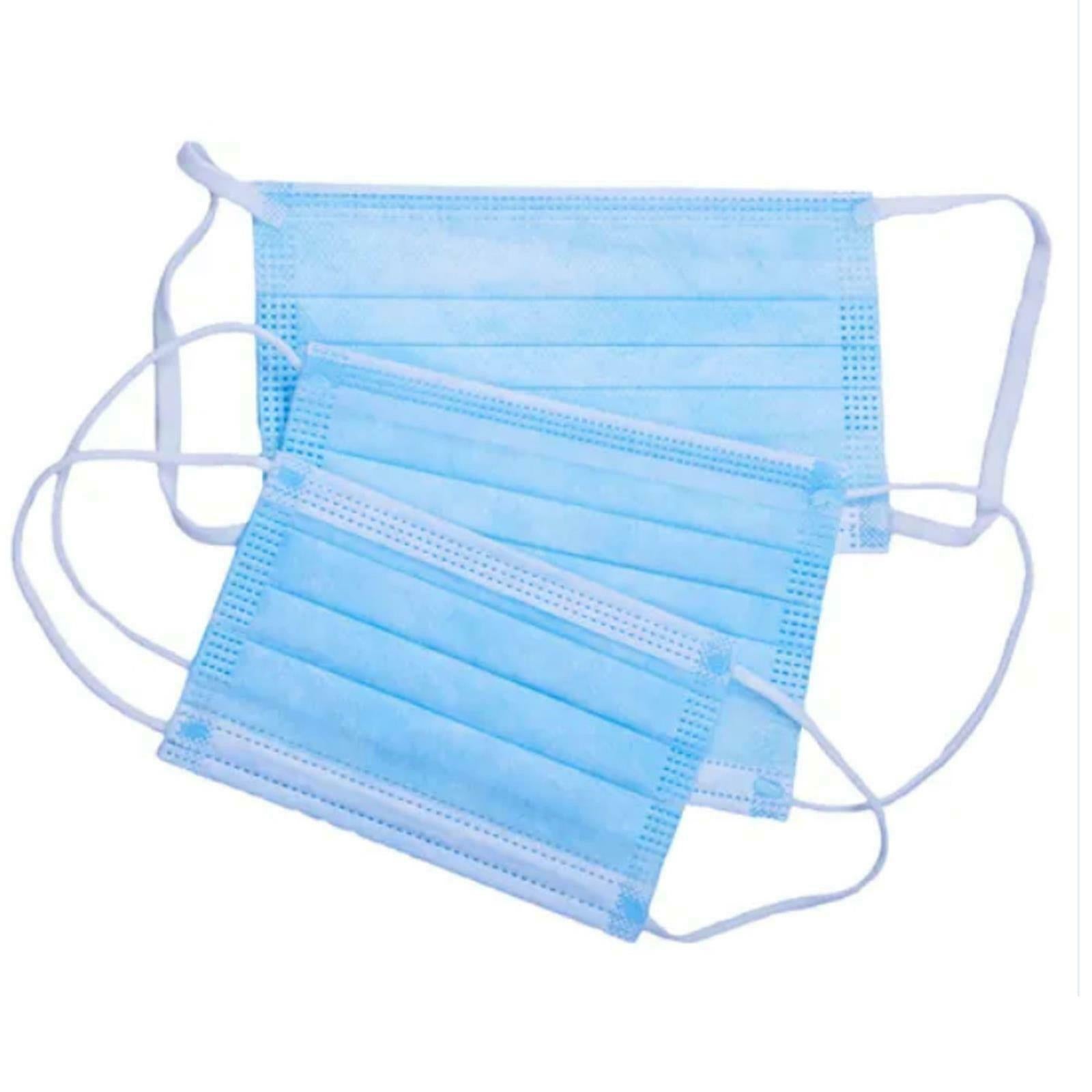 25 3-Ply Disposable Face Masks Sanding Paint Aerosol Dust Bodyshop DIY Safety By Dapetz