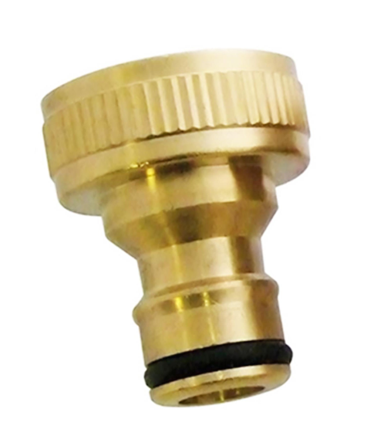 4 Piece Brass Hose Tap Fitting Connecter Set High Quality For Gardening Plumbing
